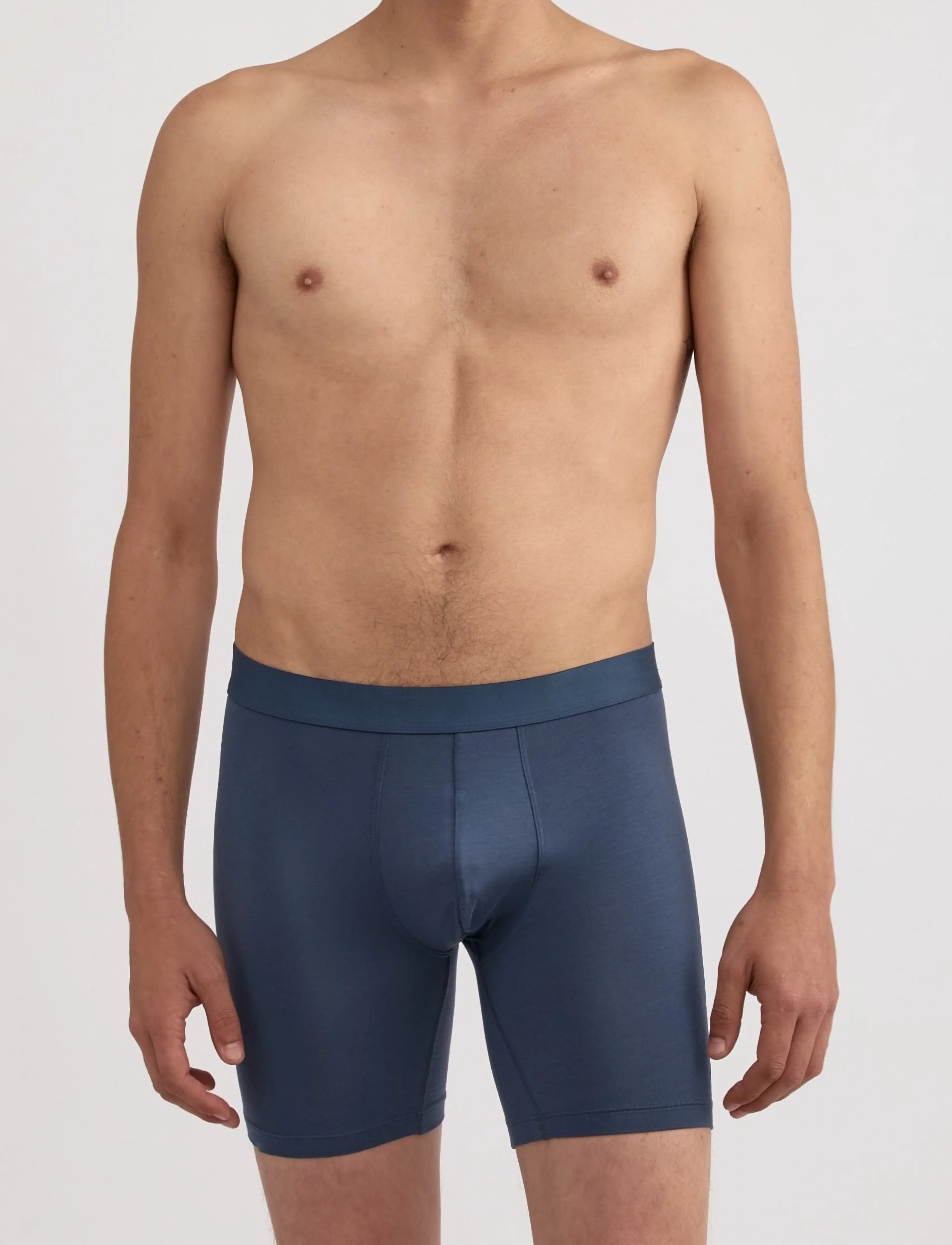 Organic Basics Core Boxer Briefs 3-Pack, S, Underwear, Marineblau - Boxers, Männerswear