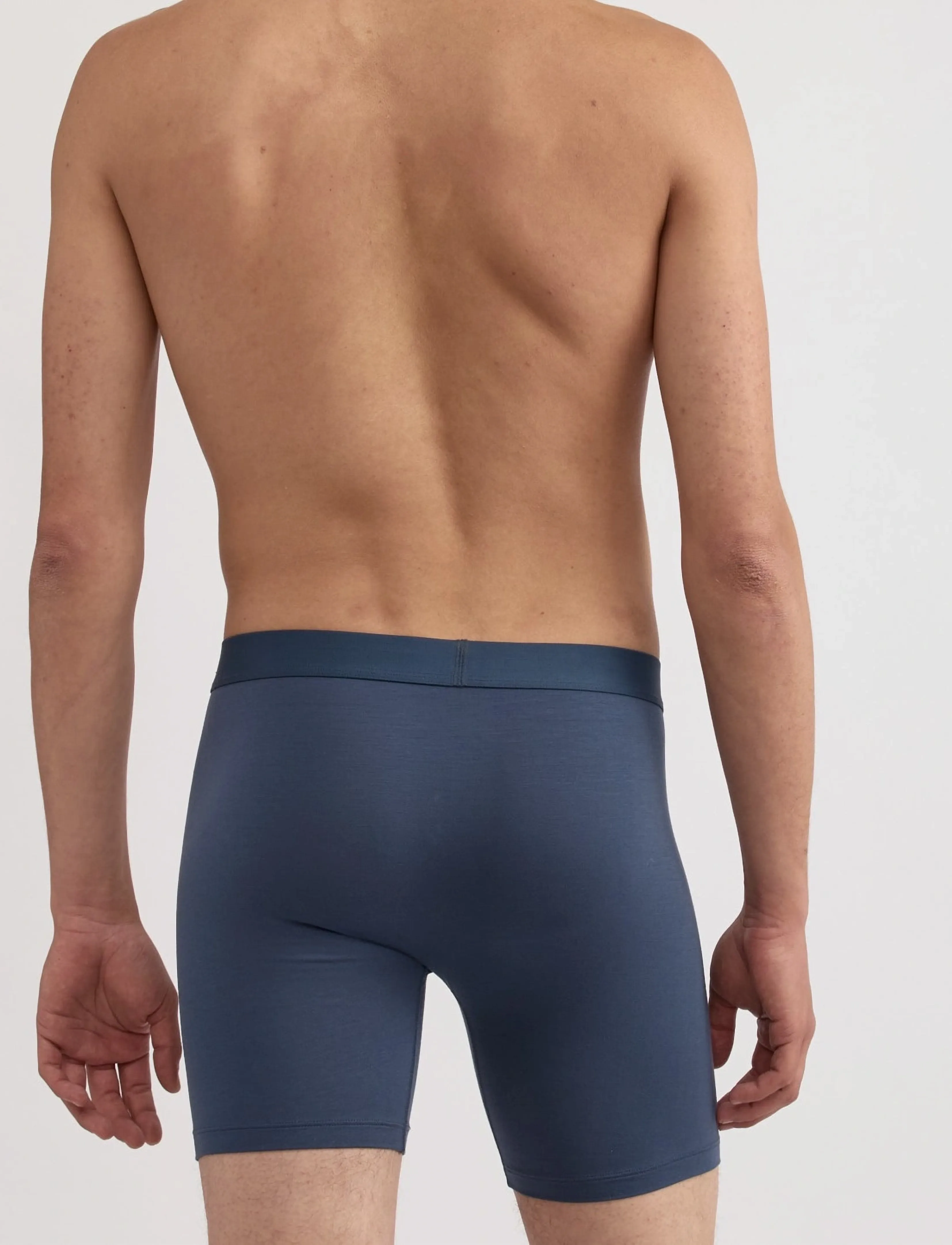 Organic Basics - Core Boxer Briefs 3-Pack - bokserid - midnight blue / midnight blue / midnight blue - 2