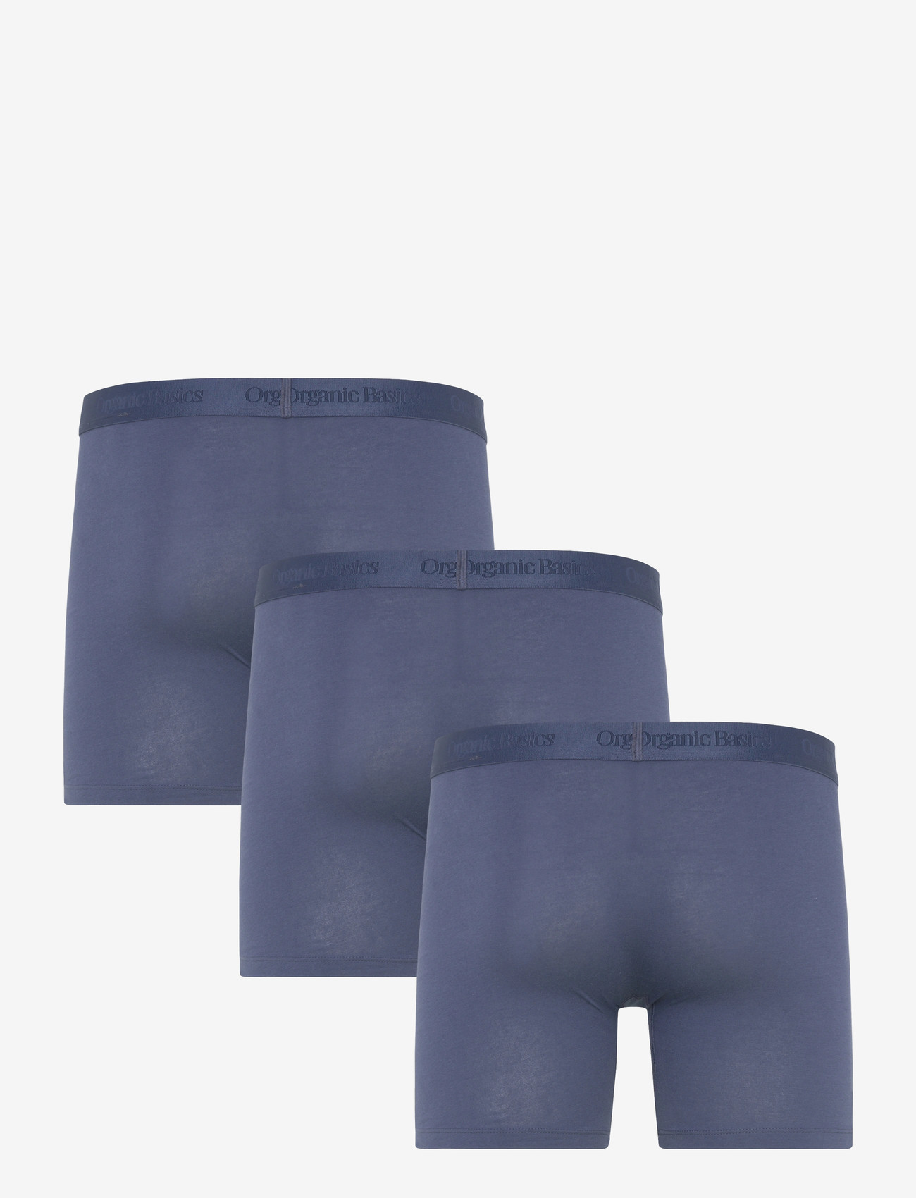 Organic Basics - Core Boxer Briefs 3-Pack - trunks - midnight blue / midnight blue / midnight blue - 3