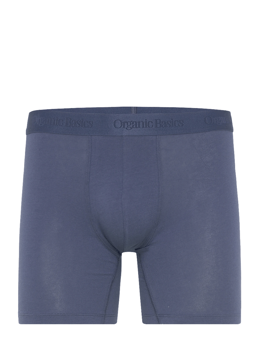 Organic Basics - Core Boxer Briefs 3-Pack - boxerkalsonger - midnight blue / midnight blue / midnight blue - 4