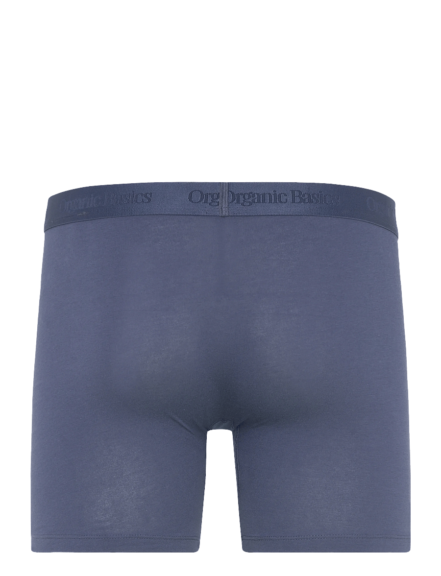 Organic Basics - Core Boxer Briefs 3-Pack - boxerkalsonger - midnight blue / midnight blue / midnight blue - 5