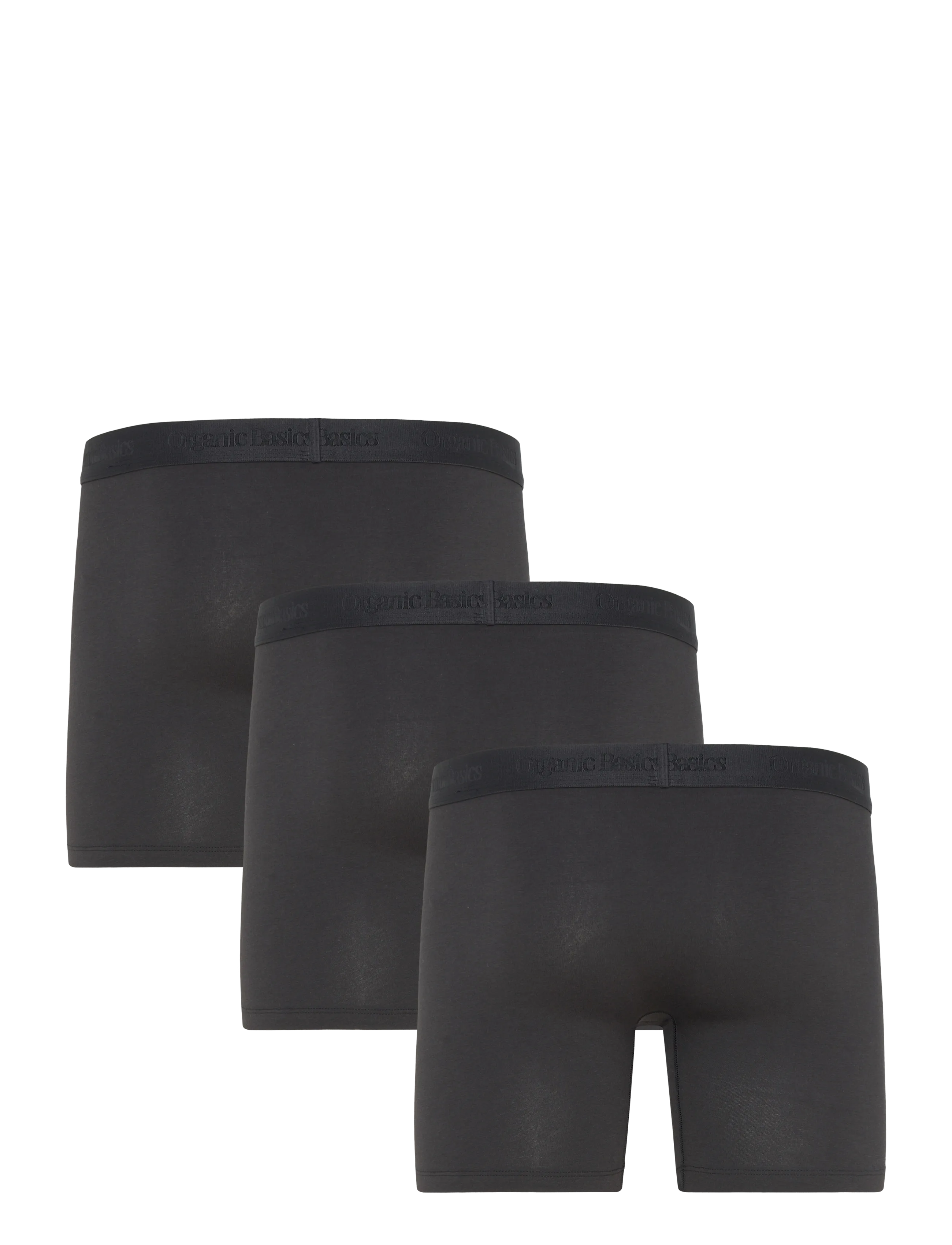 Organic Basics - Core Boxer Briefs 3-Pack - boxer briefs - black / black / black - 2