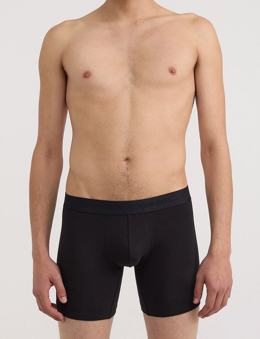 Organic Basics - Core Boxer Briefs 3-Pack - boxer briefs - black / black / black - 0