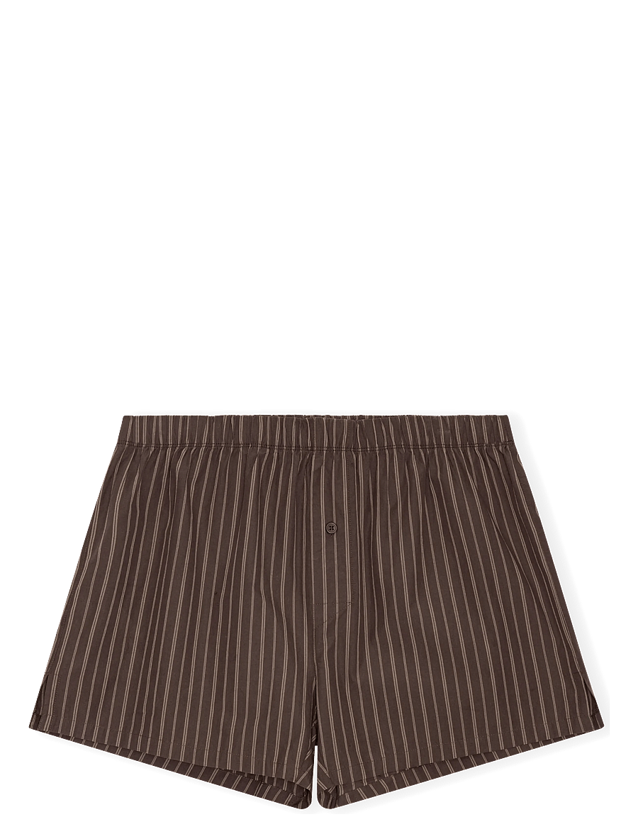 Organic Basics - Core Icon Boxer Shorts 2-pack - multipakk aluspüksid - truffle stripe / pavement - 1