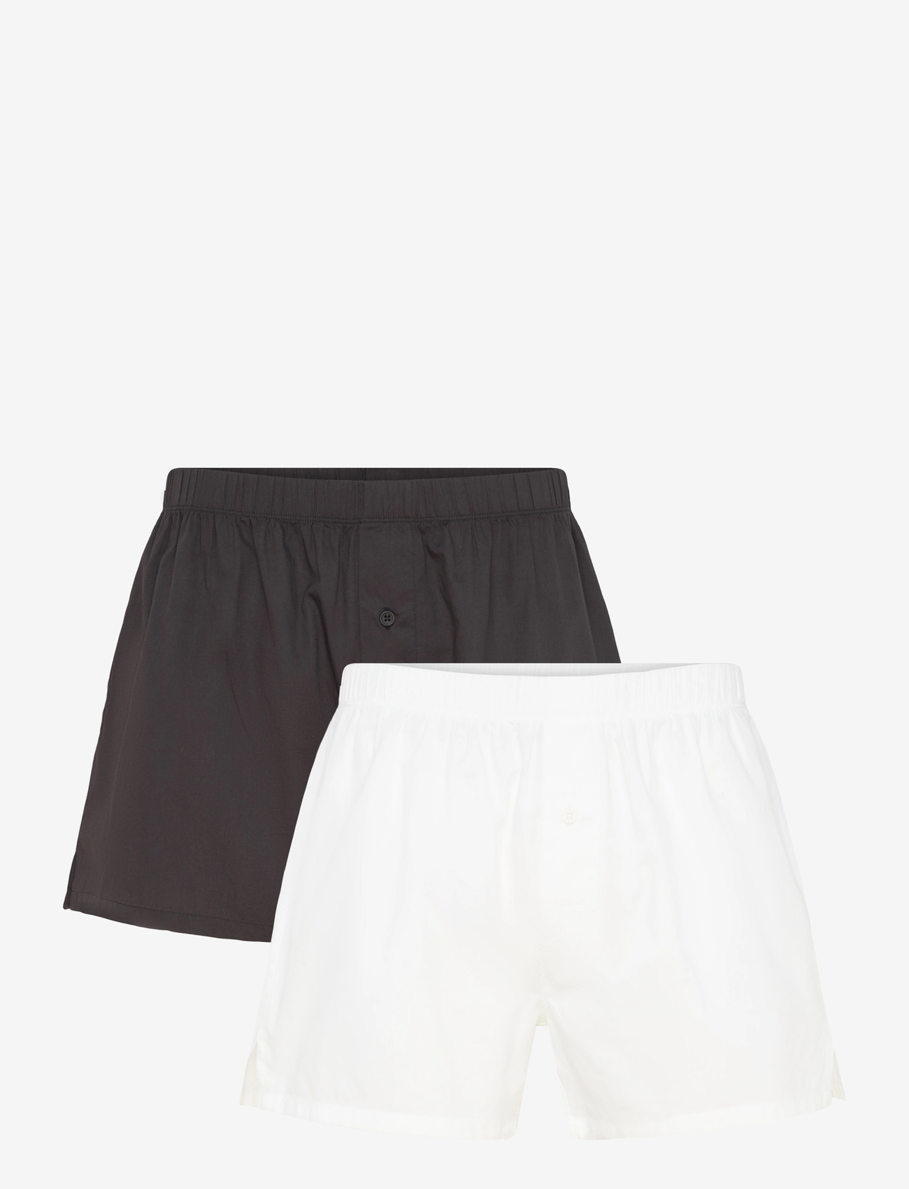 Organic Basics - Core Icon Boxer Shorts 2-pack - boxershorts - black / white - 1
