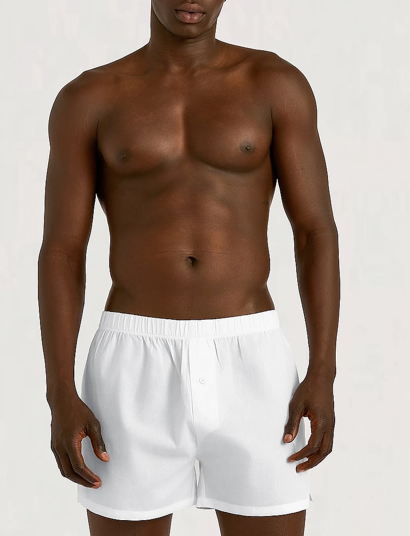 Organic Basics - Core Icon Boxer Shorts 2-pack - boxershorts - black / white - 0