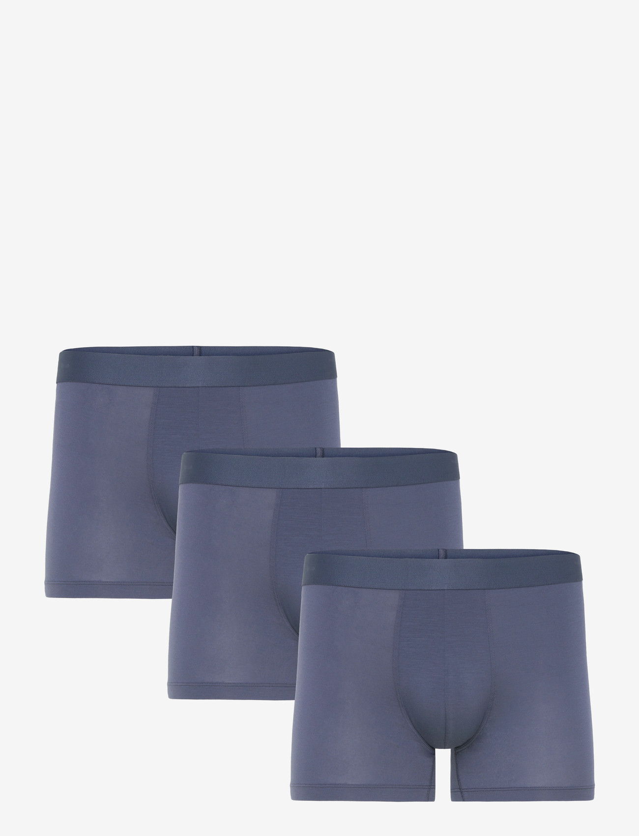 Organic Basics - Premium Trunks 3-pack - boxershorts - midnight blue / midnight blue / midnight blue - 1