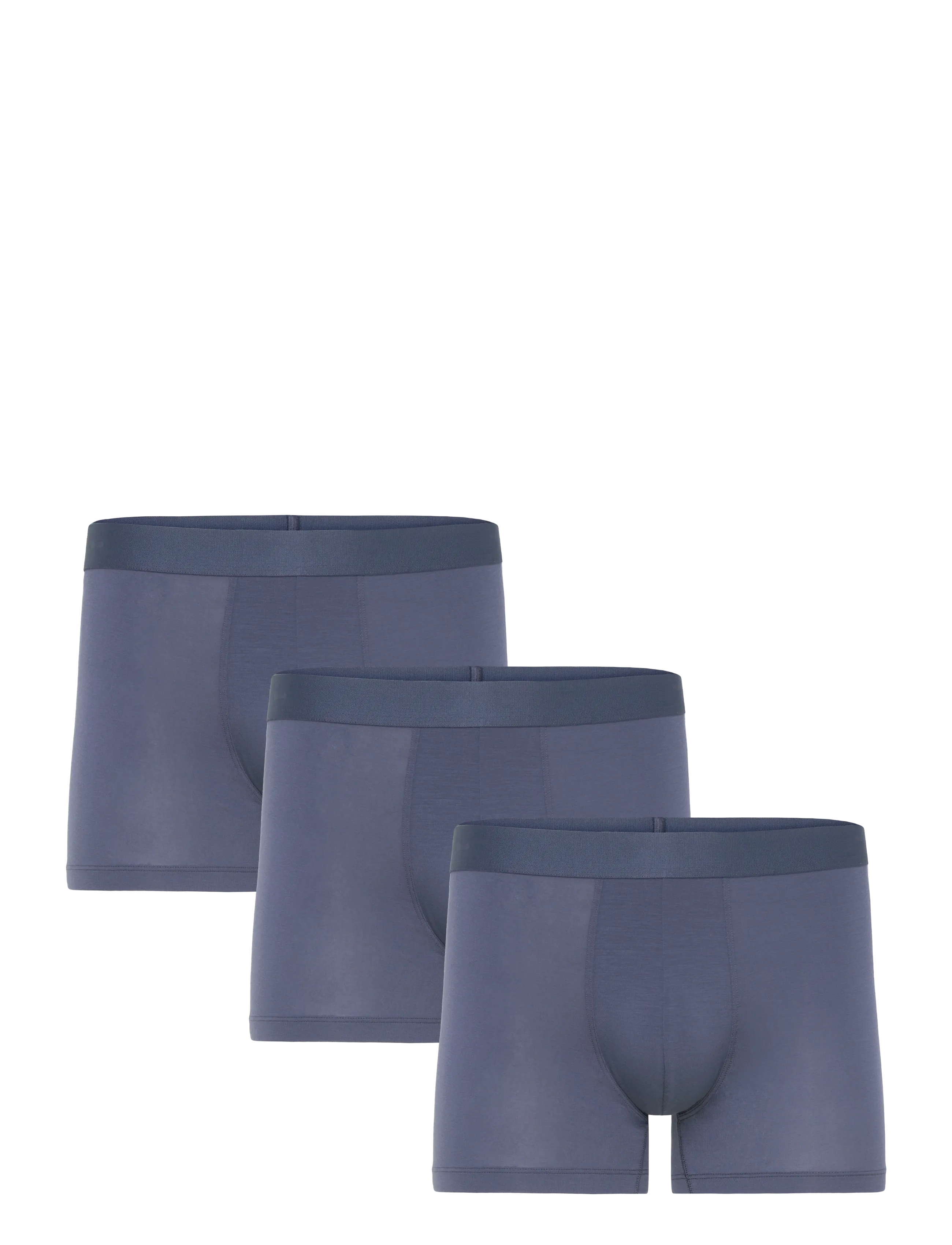 Organic Basics Premium Trunks 3-pack - Bielizna - MIDNIGHT BLUE / MIDNIGHT BLUE / MIDNIGHT BLUE / navy