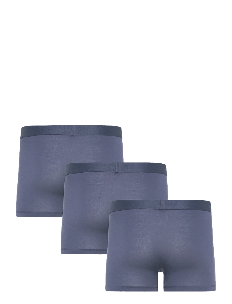 Organic Basics - Premium Trunks 3-pack - boxershorts - midnight blue / midnight blue / midnight blue - 3