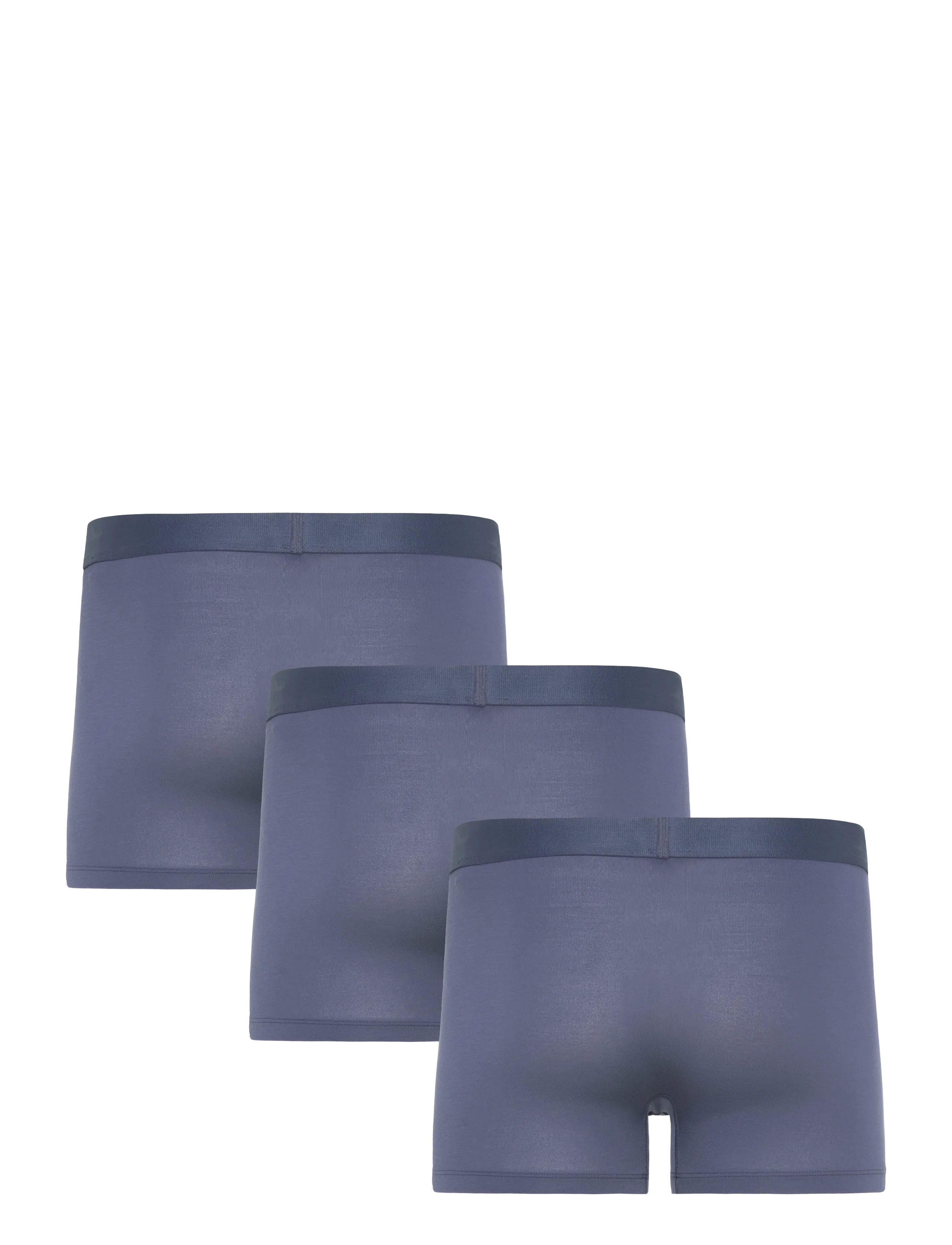 Organic Basics - Premium Trunks 3-pack - boxershorts - midnight blue / midnight blue / midnight blue - 3