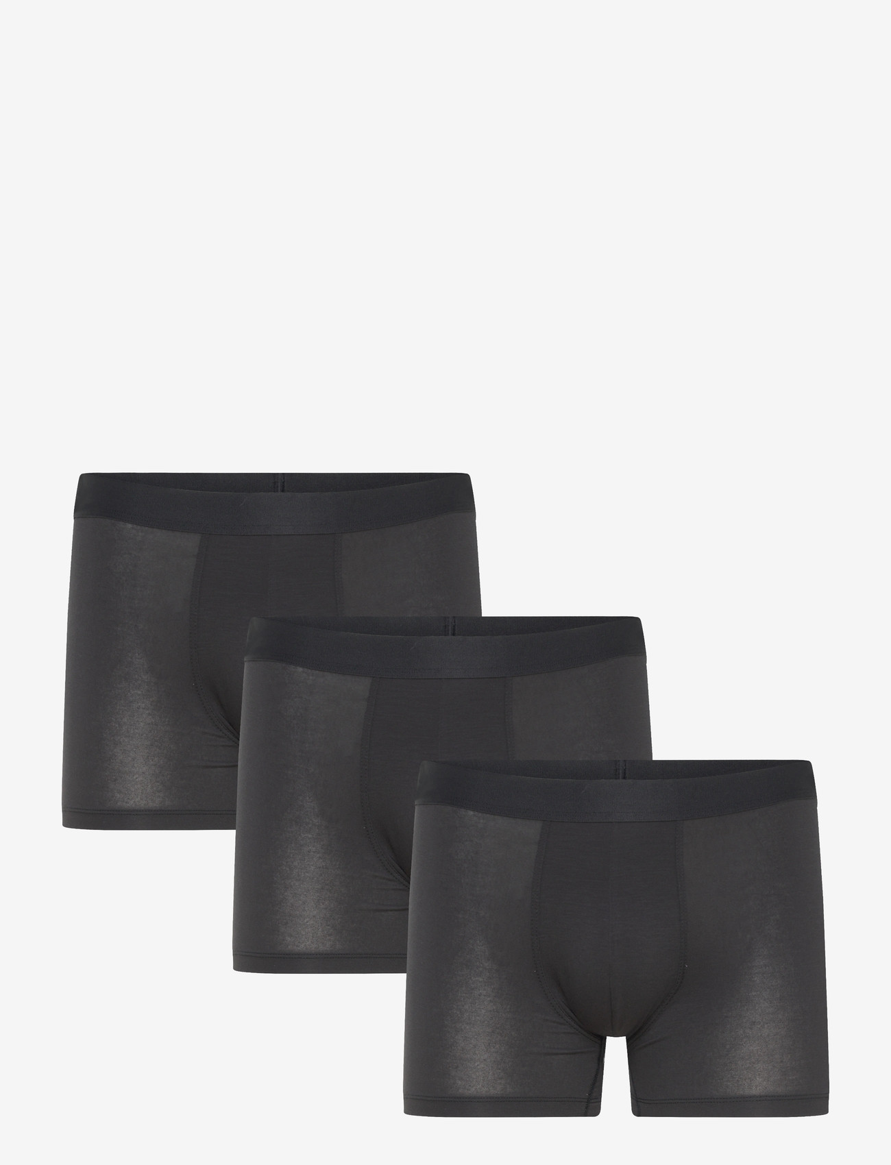 Organic Basics - Premium Trunks 3-pack - boxershorts - black / black / black - 1