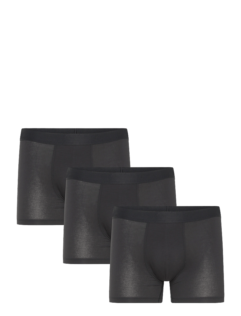 Organic Basics - Premium Trunks 3-pack - boxershorts - black / black / black - 1
