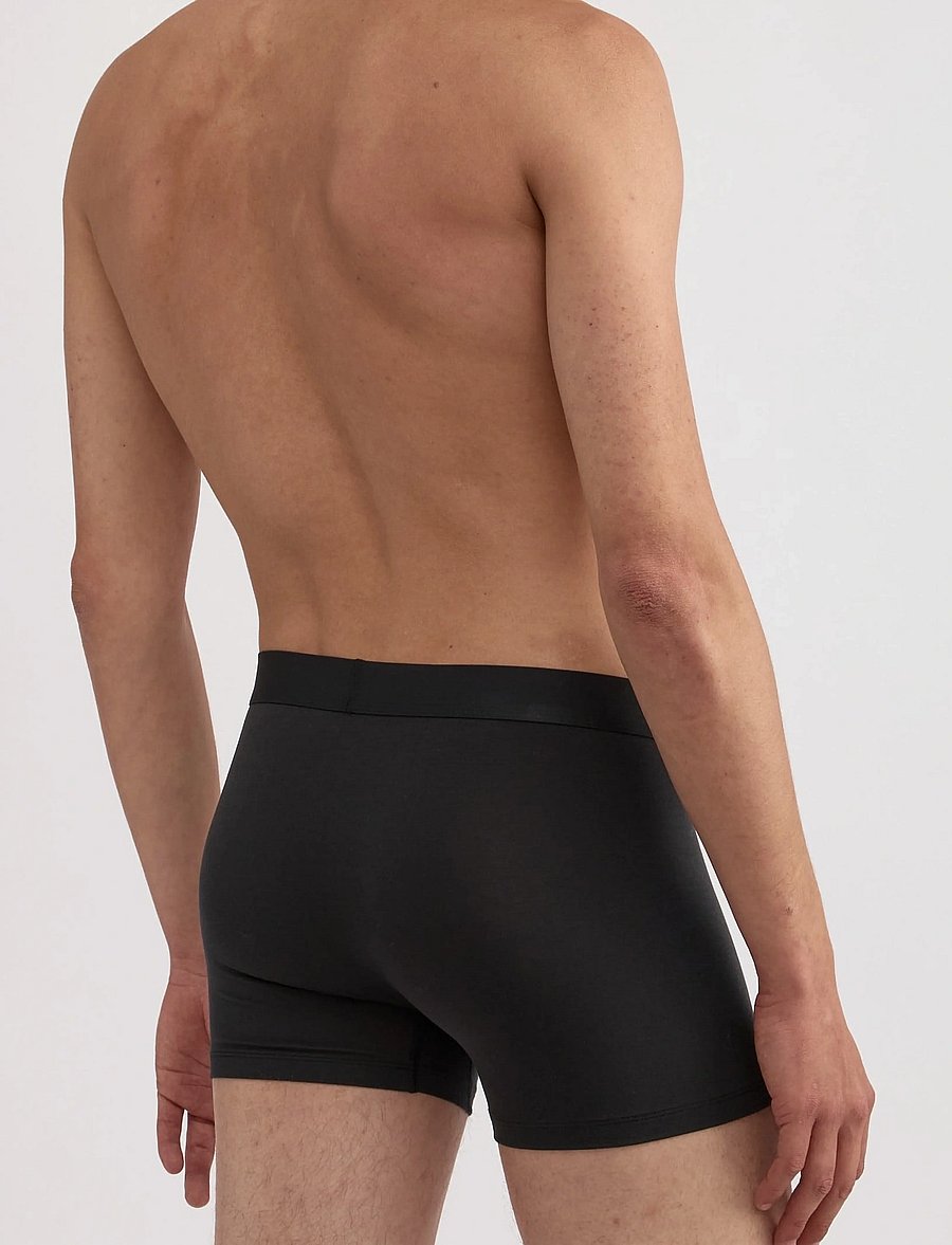 Organic Basics - Premium Trunks 3-pack - bokseriai - black / black / black - 2