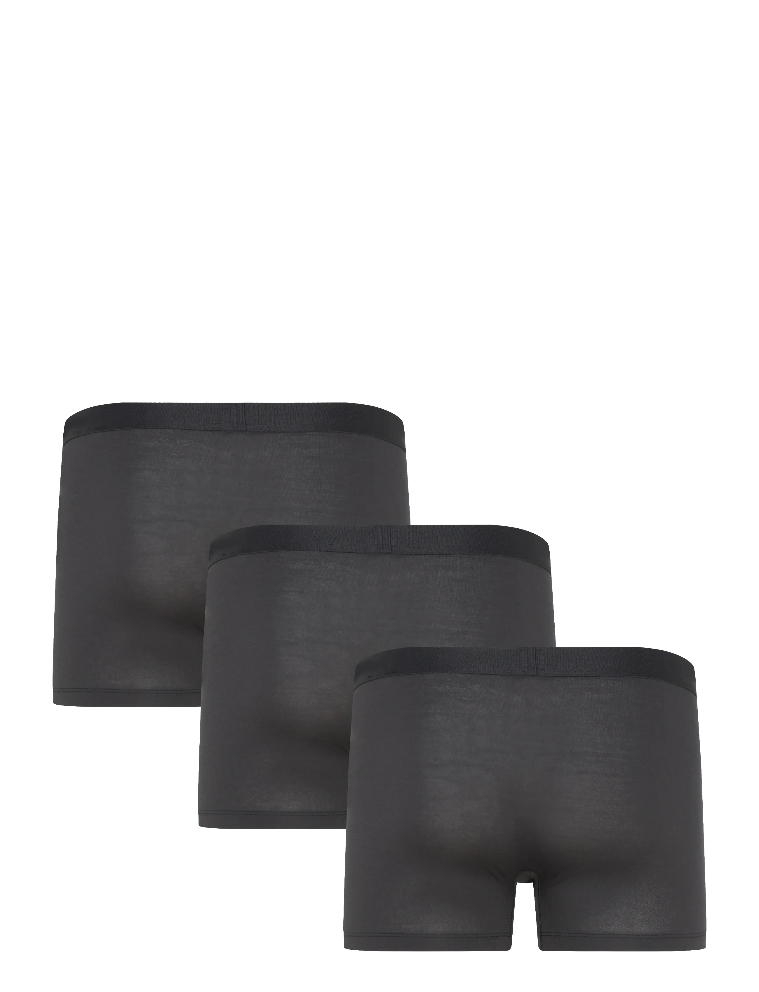 Organic Basics - Premium Trunks 3-pack - boxershorts - black / black / black - 3