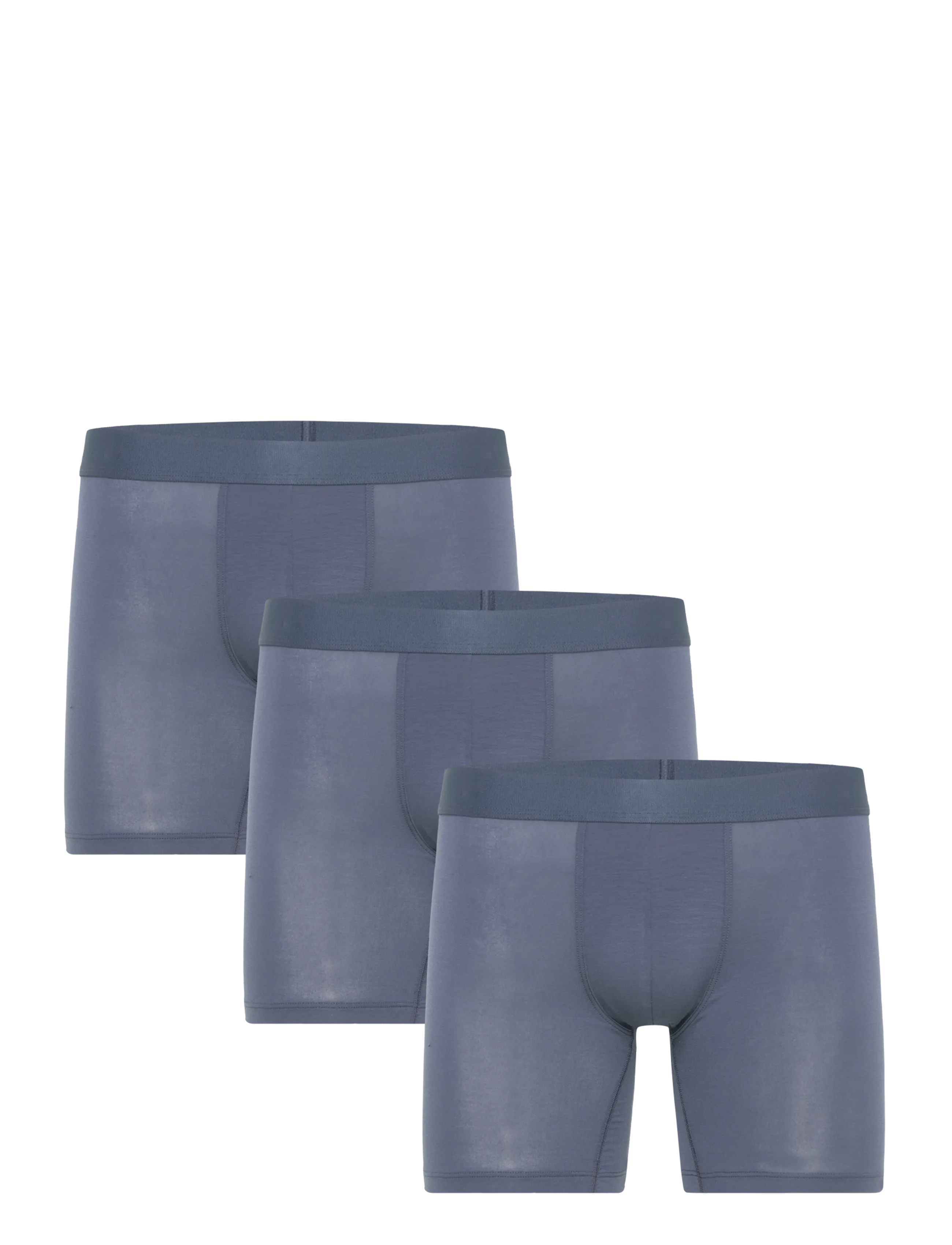 Organic Basics Premium Boxer Briefs 3-pack - Underpants - MIDNIGHT BLUE / MIDNIGHT BLUE / MIDNIGHT BLUE / navy