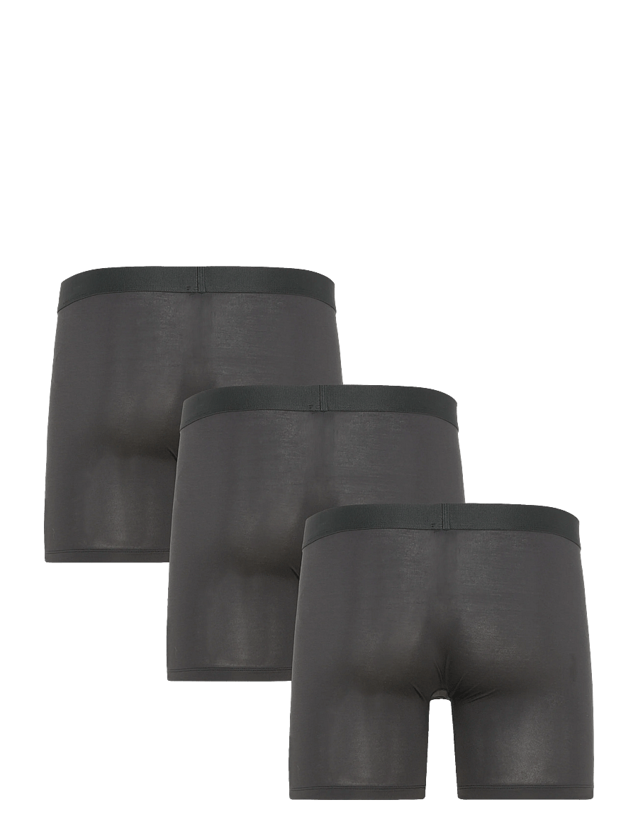 Organic Basics - Premium Boxer Briefs 3-pack - multipack kalsonger - black / black / black - 4