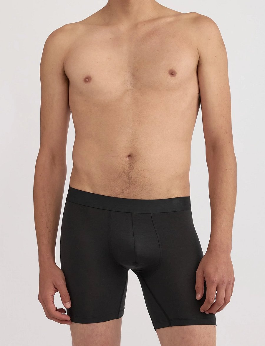 Organic Basics - Premium Boxer Briefs 3-pack - multipack kalsonger - black / black / black - 0