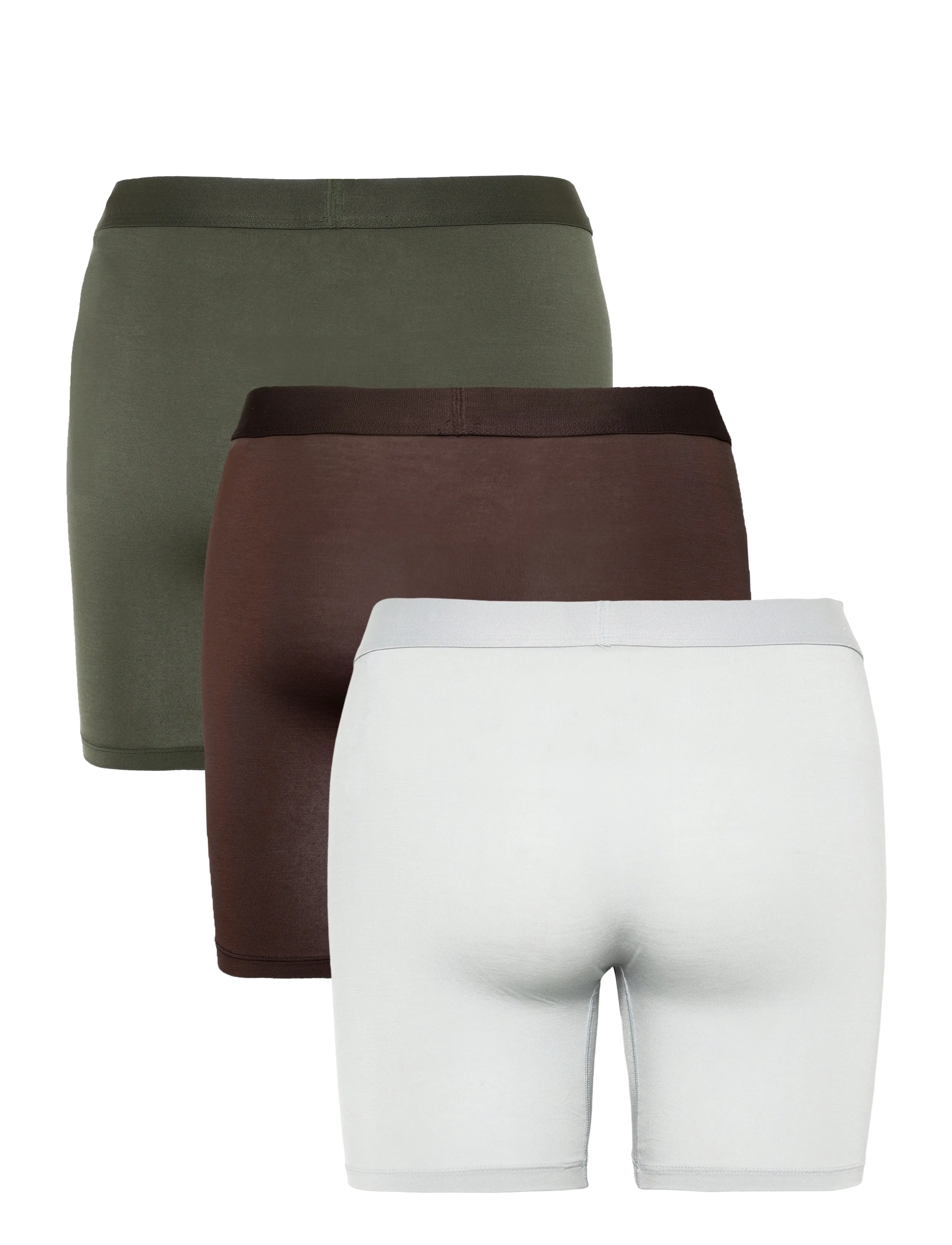 Organic Basics - Premium Boxer Briefs 3-pack - multipakk aluspüksid - grunge / hazy / truffle - 2