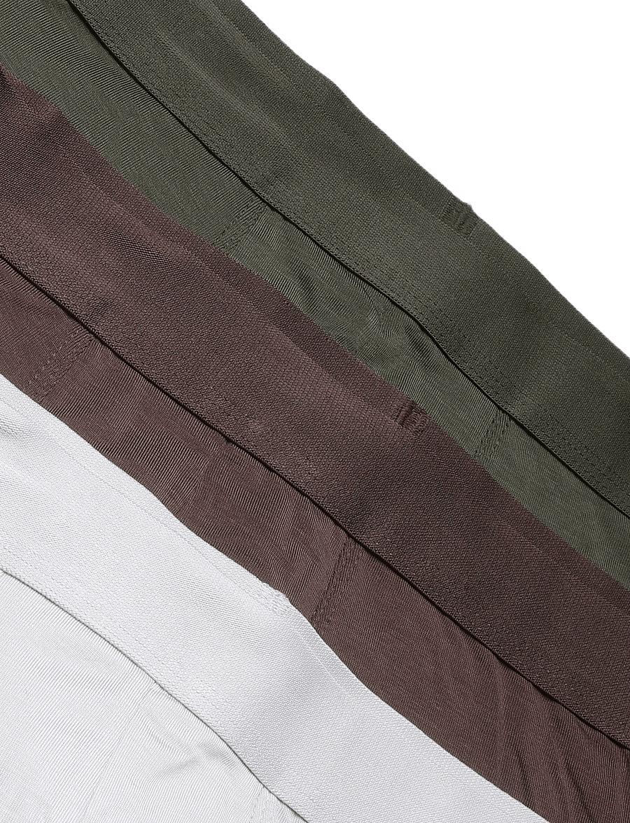 Organic Basics - Premium Boxer Briefs 3-pack - multipakk aluspüksid - grunge / hazy / truffle - 4