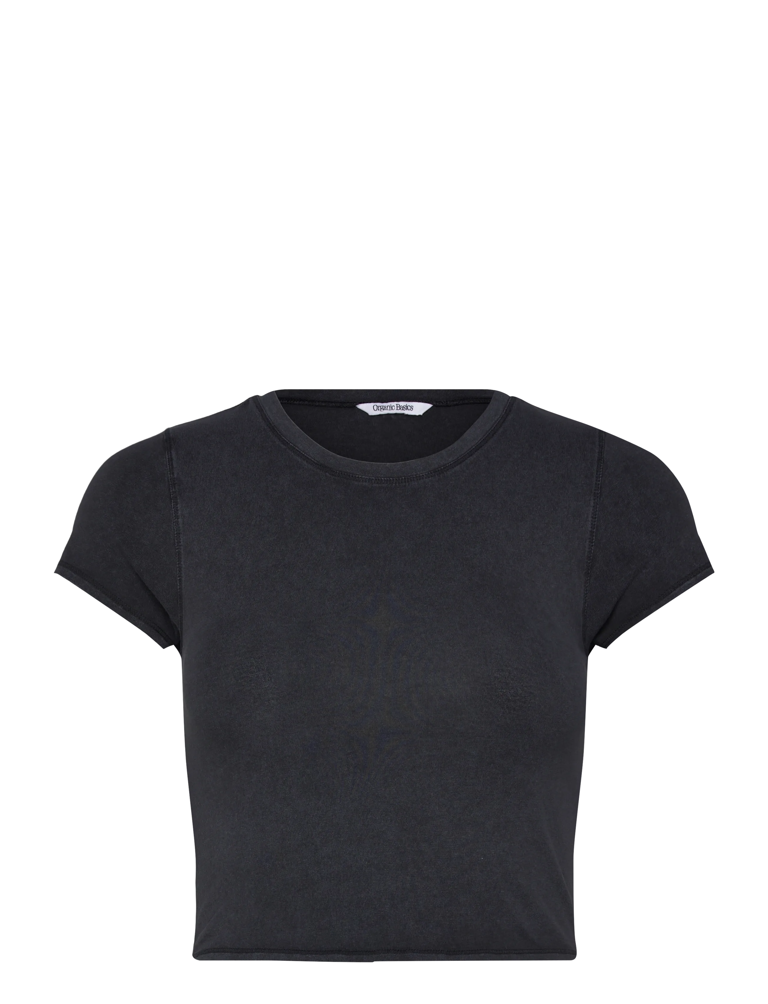 ORGANIC BASICS Core Baby Tee Schwarz - M - Damen