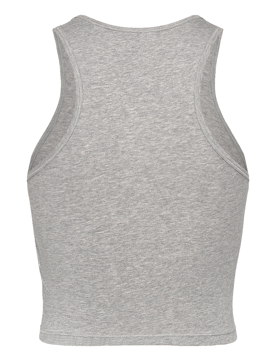 Organic Basics - Core Sport Henley Tank Top - bh'er uden bøjle - grey melange - 1