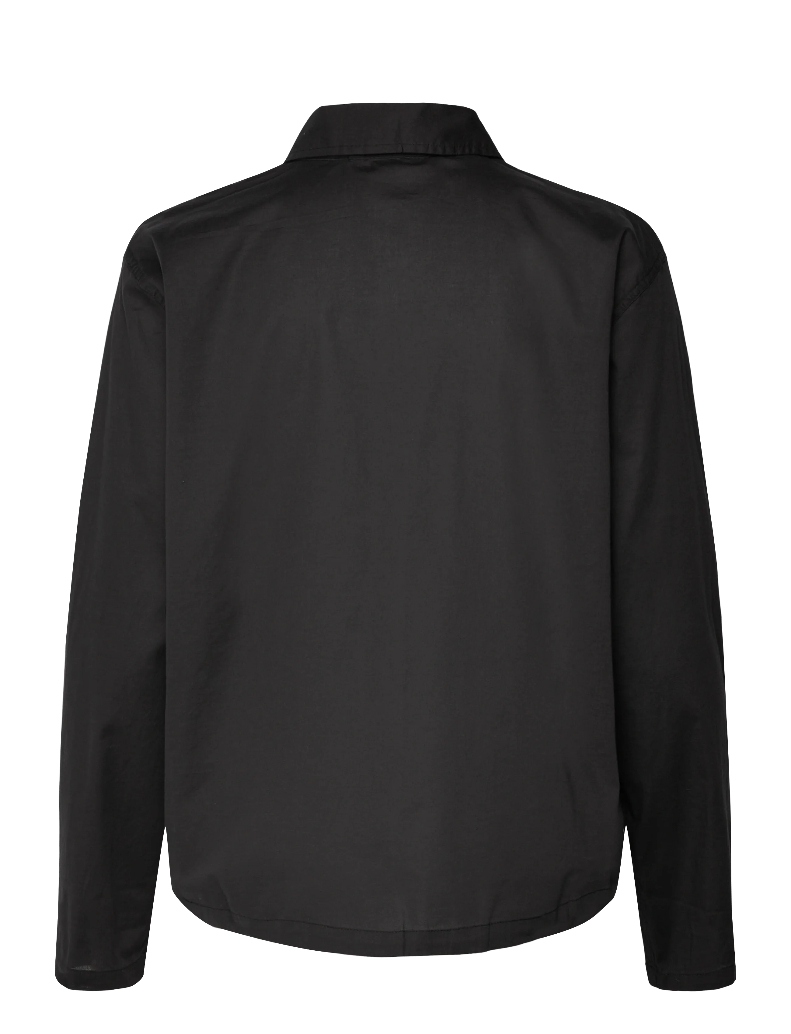 Organic Basics - Core Sleep Poplin Shirt - overdele - black - 1