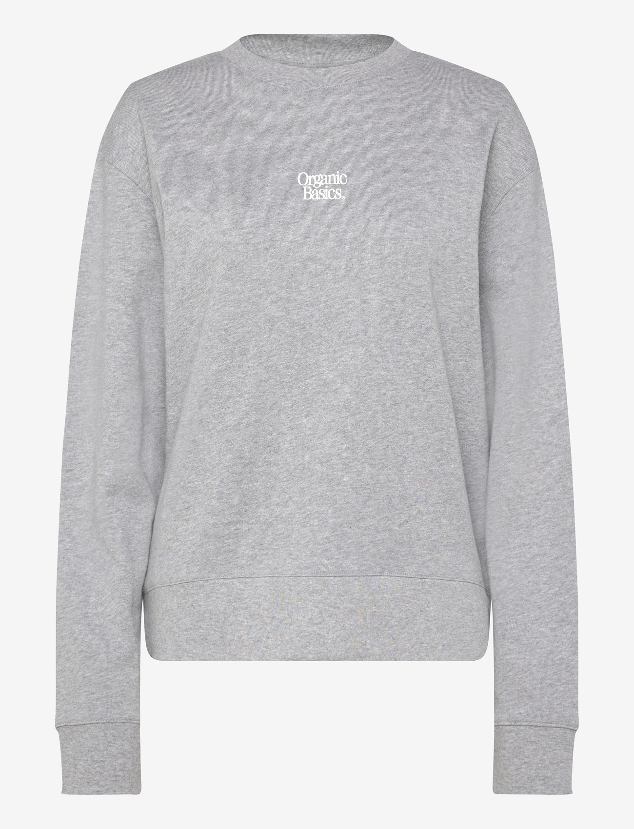 Organic Basics - Merch Sweatshirt - kapuzenpullover - grey melange - 0
