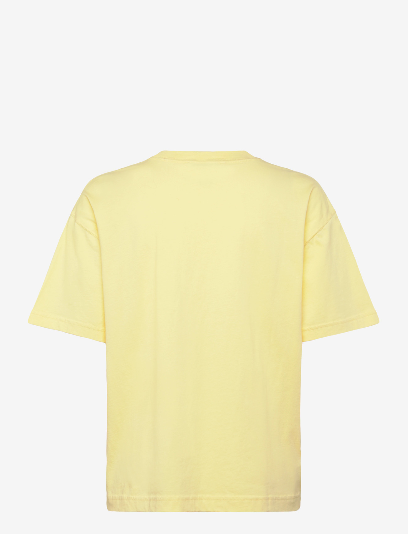Organic Basics - True Boxy Tee - t-särgid - light lemon - 1