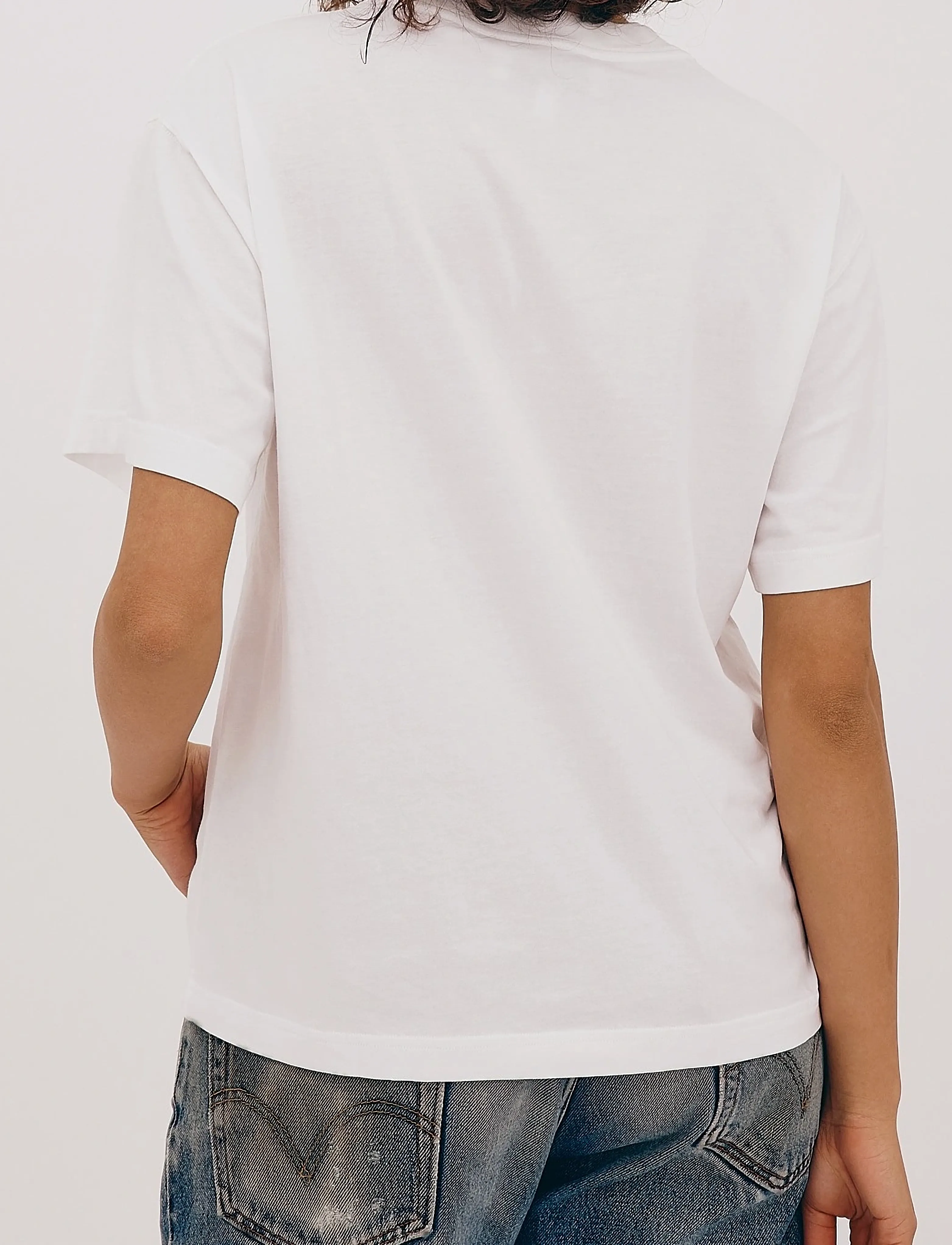 Organic Basics - True Boxy Tee - t-shirts - white - 3