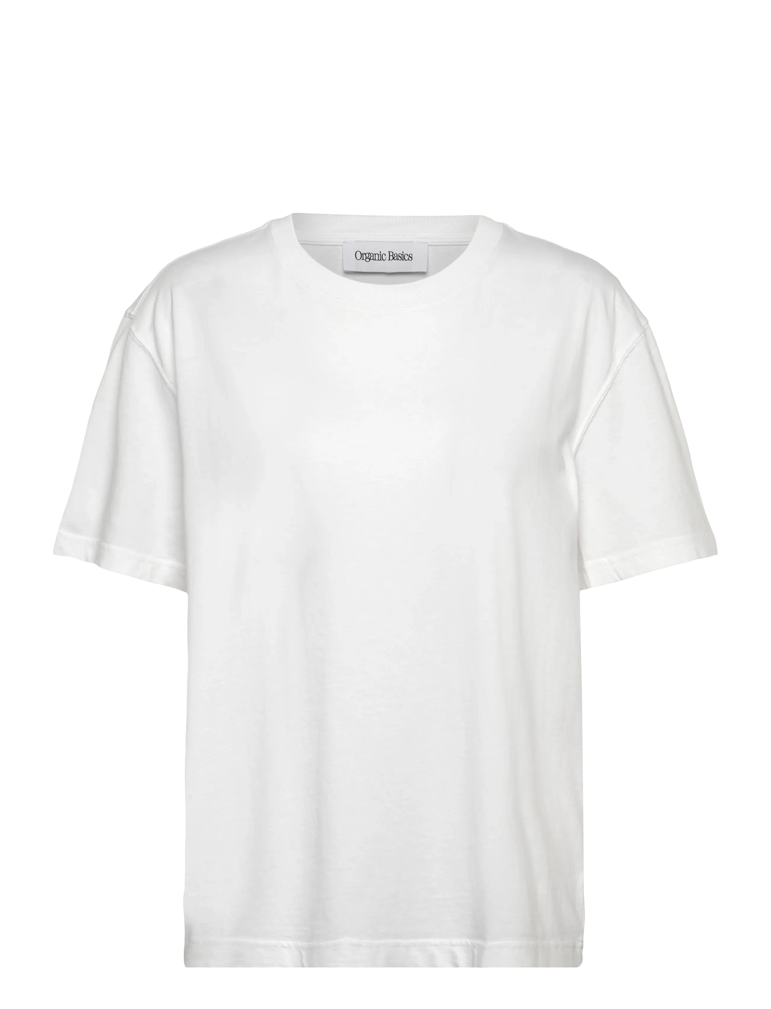 Organic Basics True Heavy Boxy Tee - Kleidung - WHITE / white