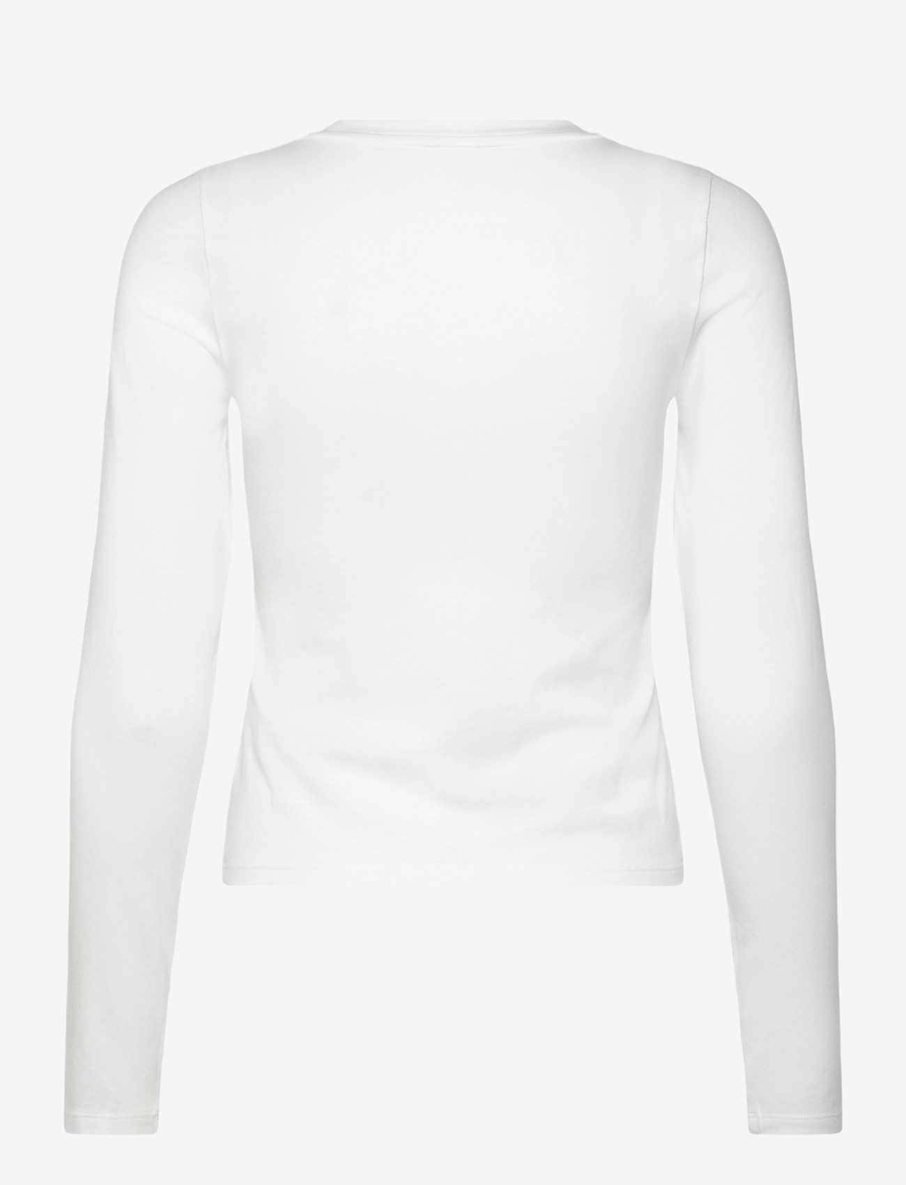 Organic Basics - Everyday Regular Long Sleeve Tee - overdele - white - 1