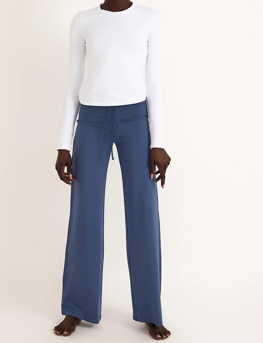 Organic Basics - Everyday Regular Long Sleeve Tee - night & loungewear - white - 3