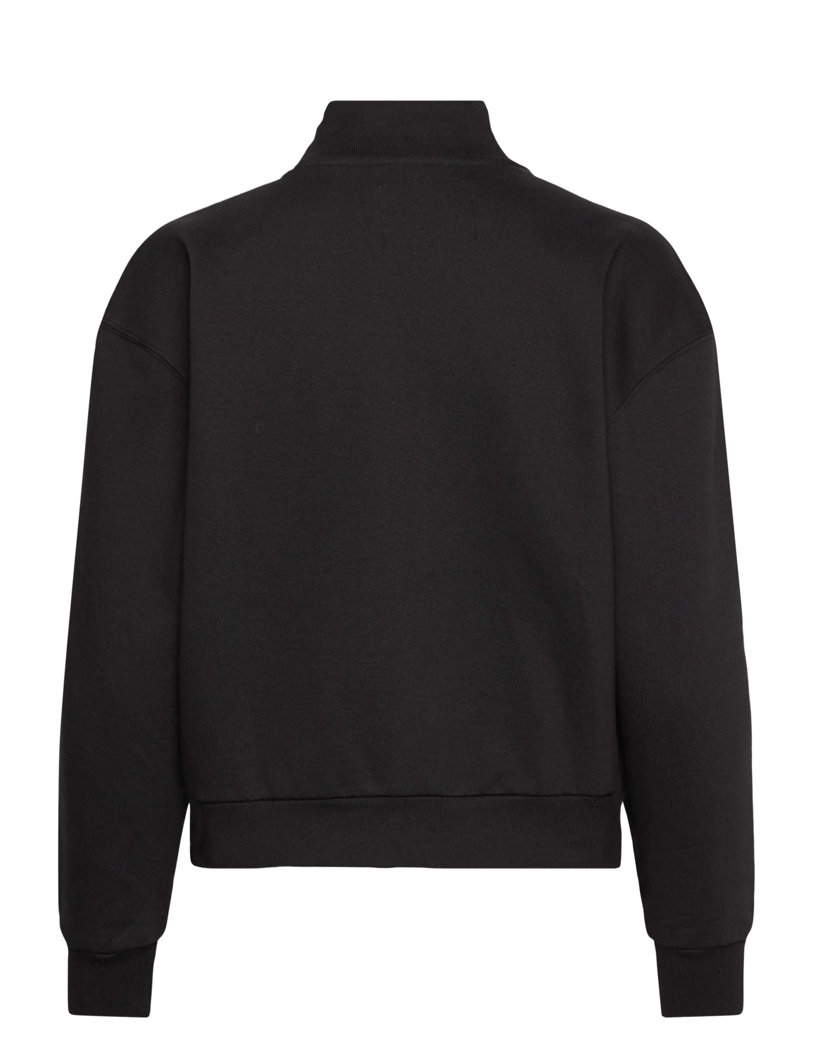 Organic Basics - Weekend Track Jacket - hoodies - black - 1
