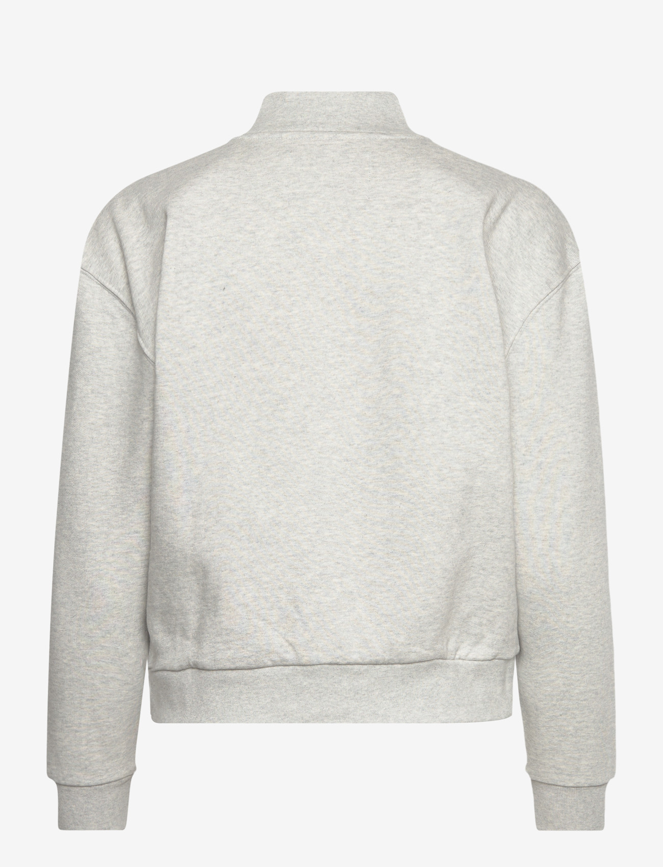 Organic Basics - Weekend Track Jacket - kapuzenpullover - misty grey melange - 1