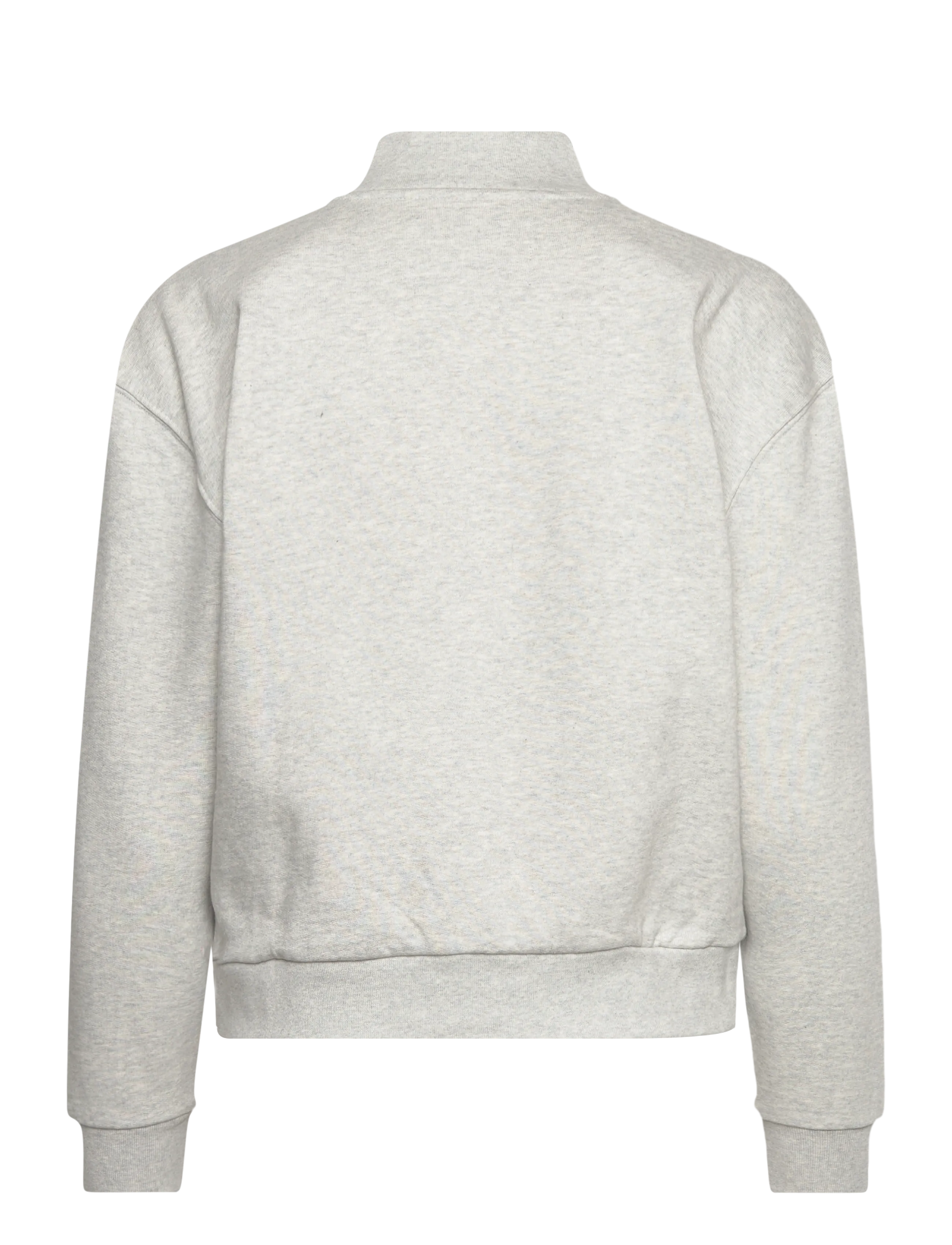 Organic Basics - Weekend Track Jacket - kapuzenpullover - misty grey melange - 1