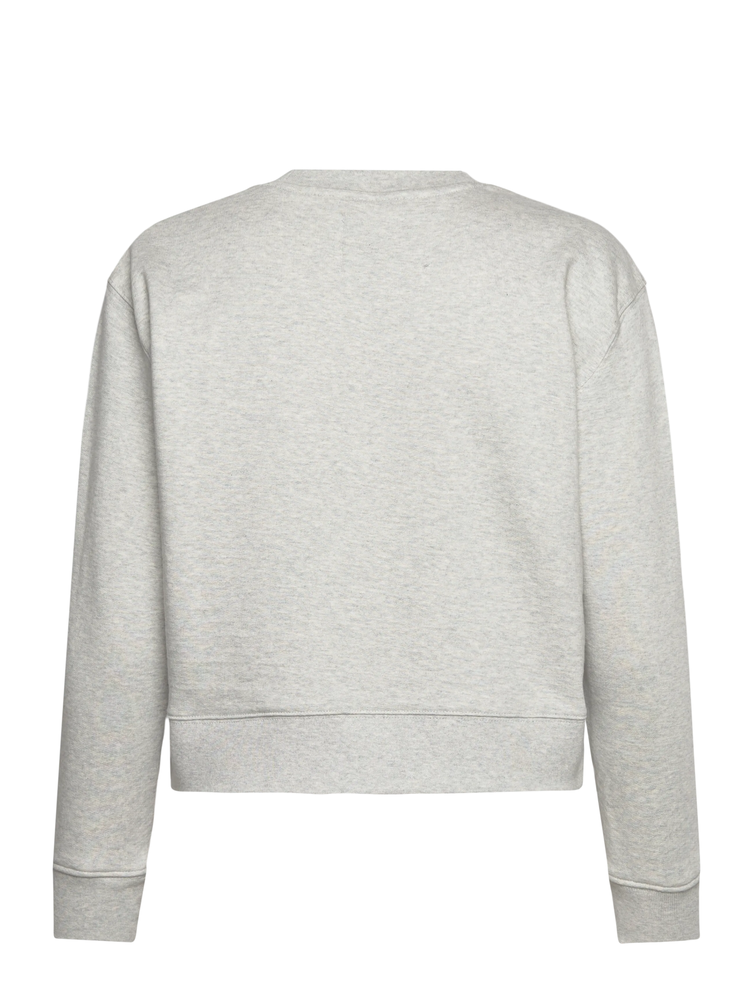Organic Basics - Weekend Crop Crewneck - kapuzenpullover - misty grey melange - 1