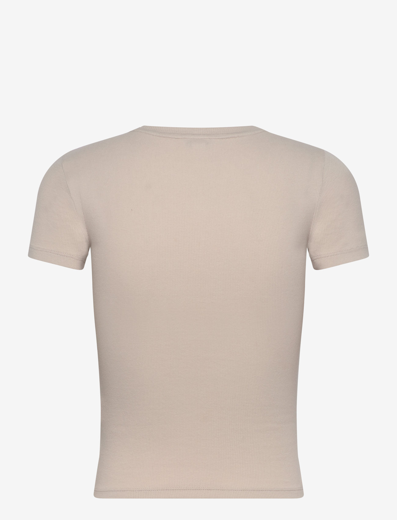 Organic Basics - Core Rib Tee - t-shirts - sandstone - 2