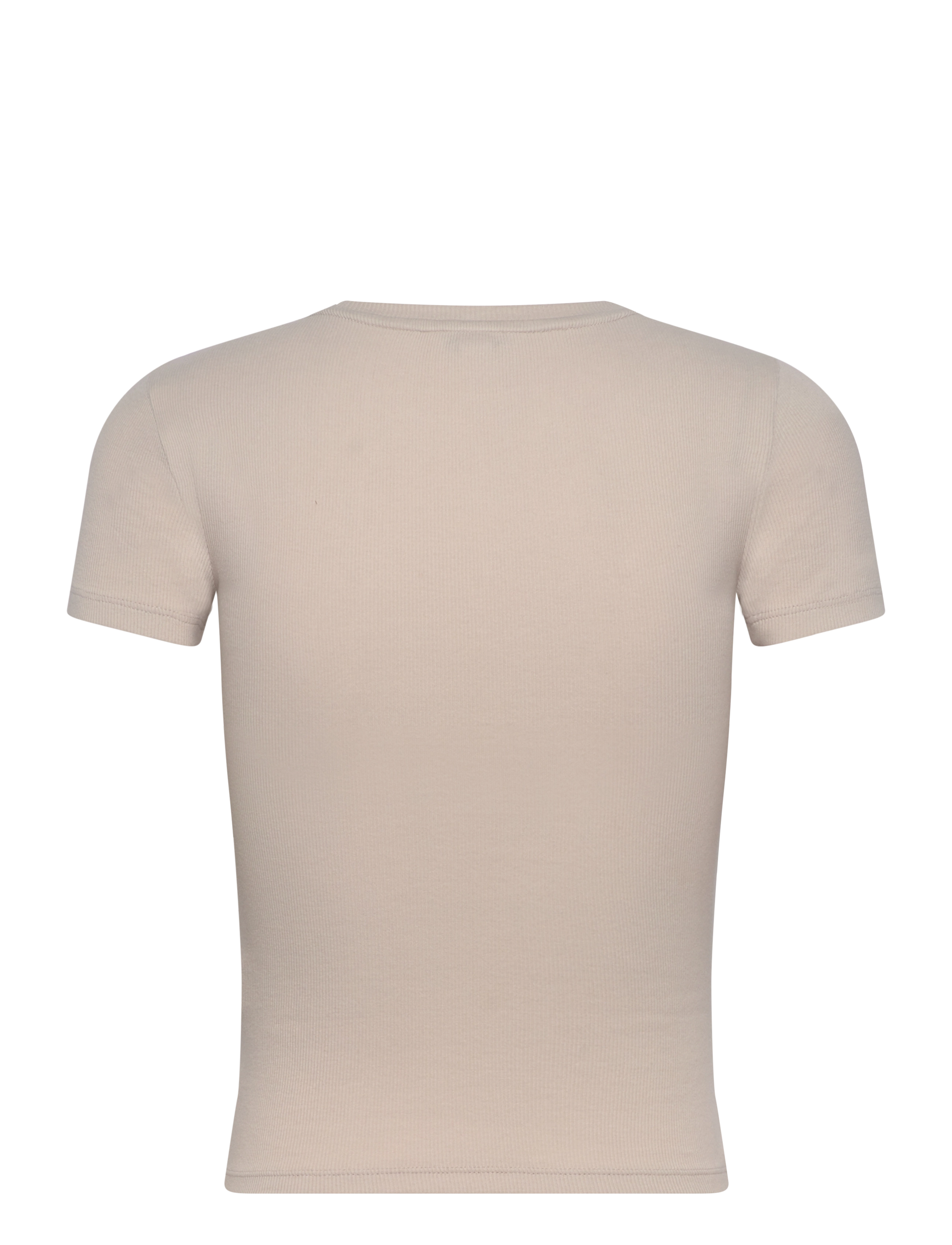 Organic Basics - Core Rib Tee - sandstone - 2