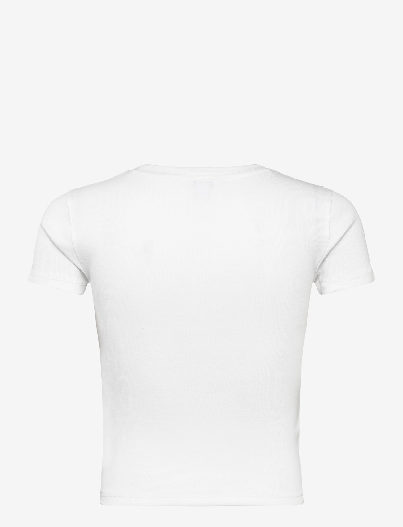 Organic Basics - Core Rib Tee - t-shirts - white - 1