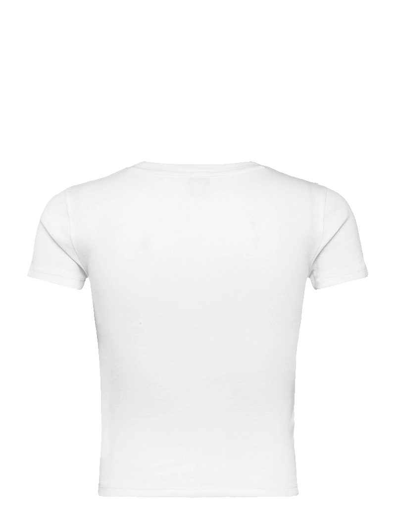 Organic Basics - Core Rib Tee - t-paidat - white - 2
