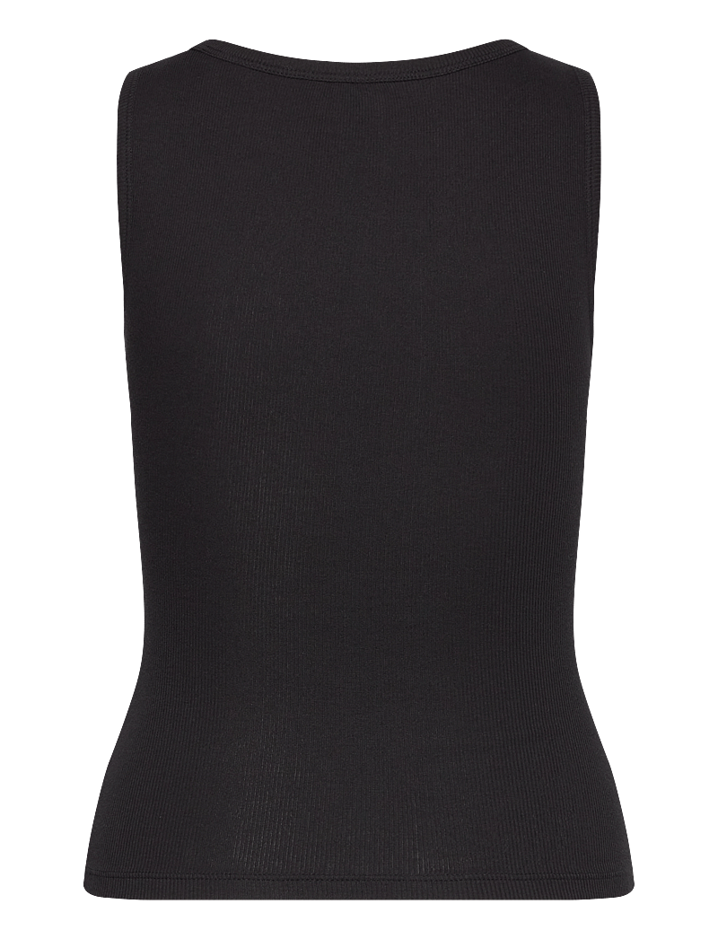 Organic Basics - Core Rib Tank Top - topy bez rękawów - black - 2
