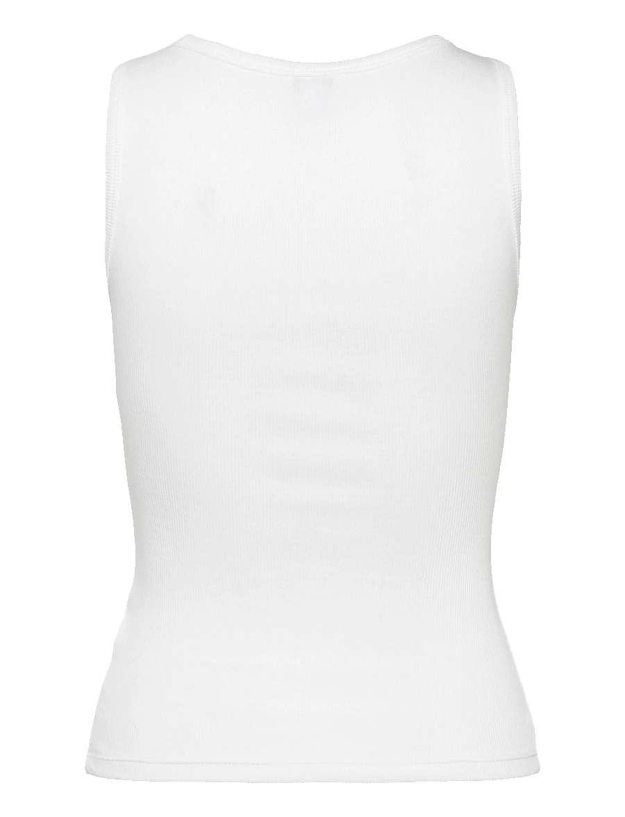 Organic Basics - Core Rib Tank Top - topy bez rękawów - white - 2