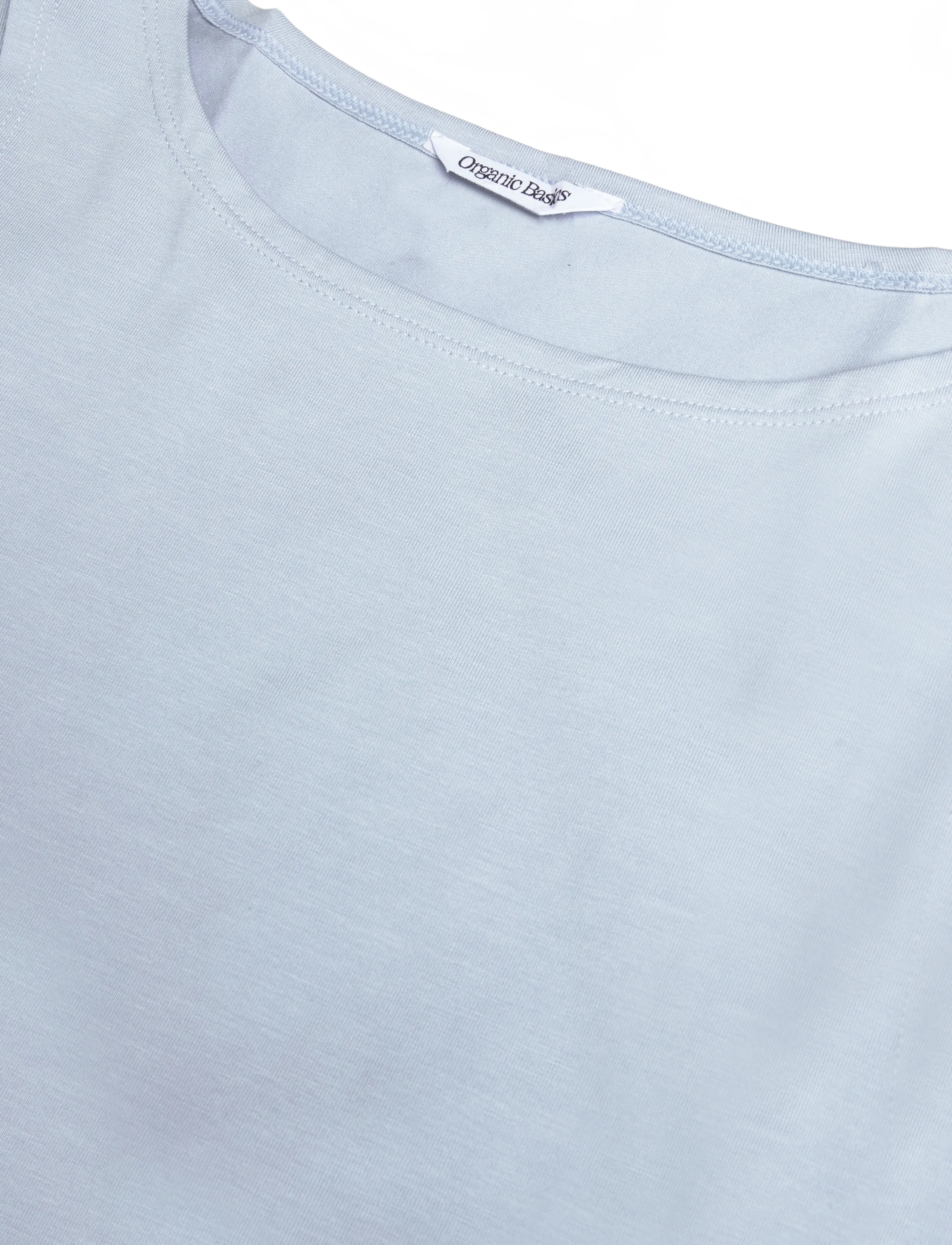 Organic Basics - Everyday Boat Neck Top - Ärmellose tops - cloudy blue - 2