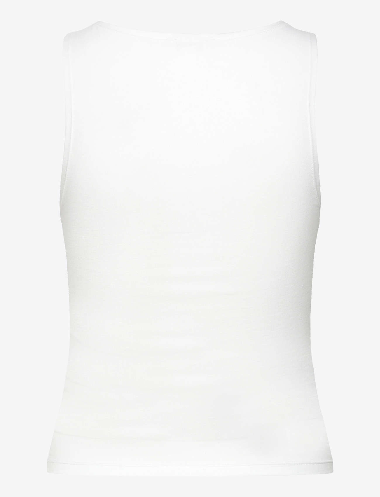 Organic Basics - Everyday Boat Neck Top - tanktops - white - 1