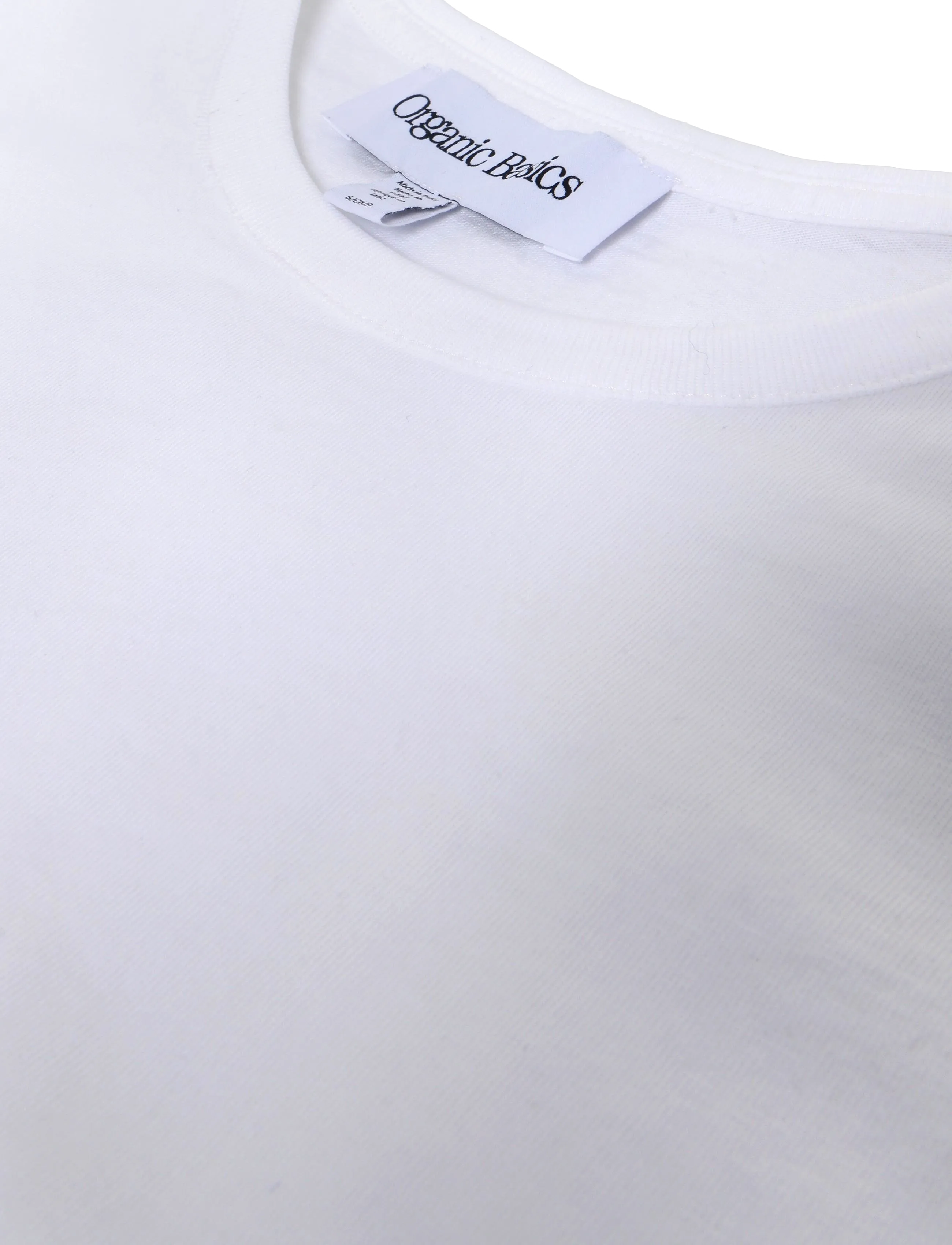 Organic Basics - True Heavy Mini Tee - t-shirts - white - 5