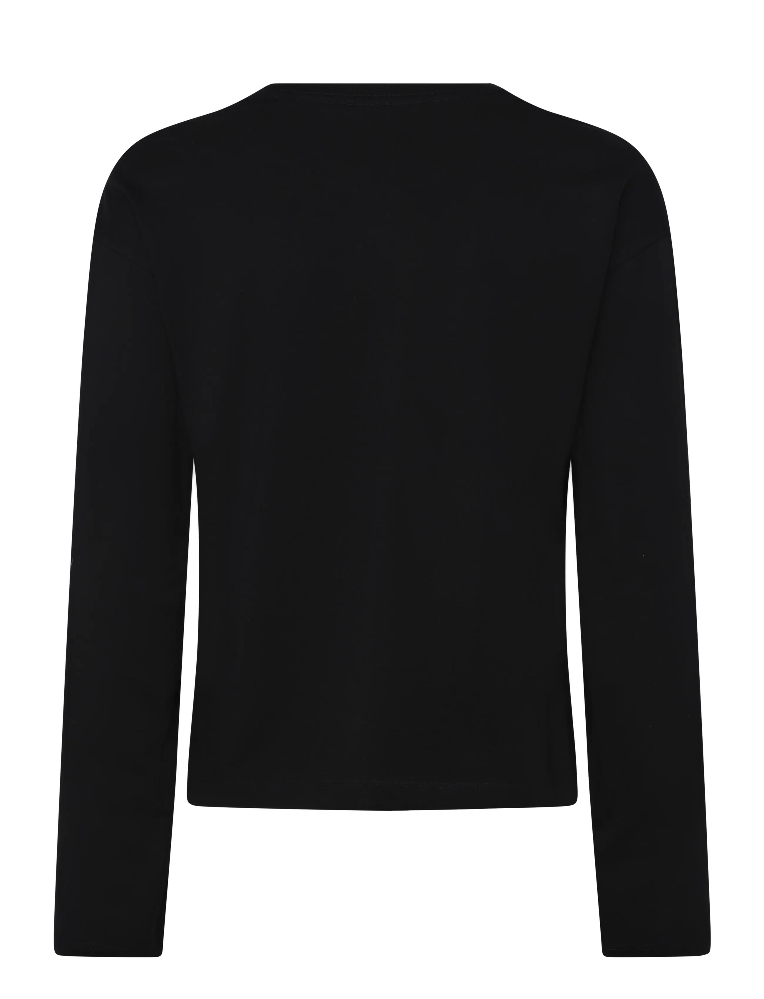 Organic Basics - True Heavy Long Sleeve Tee - black - 2