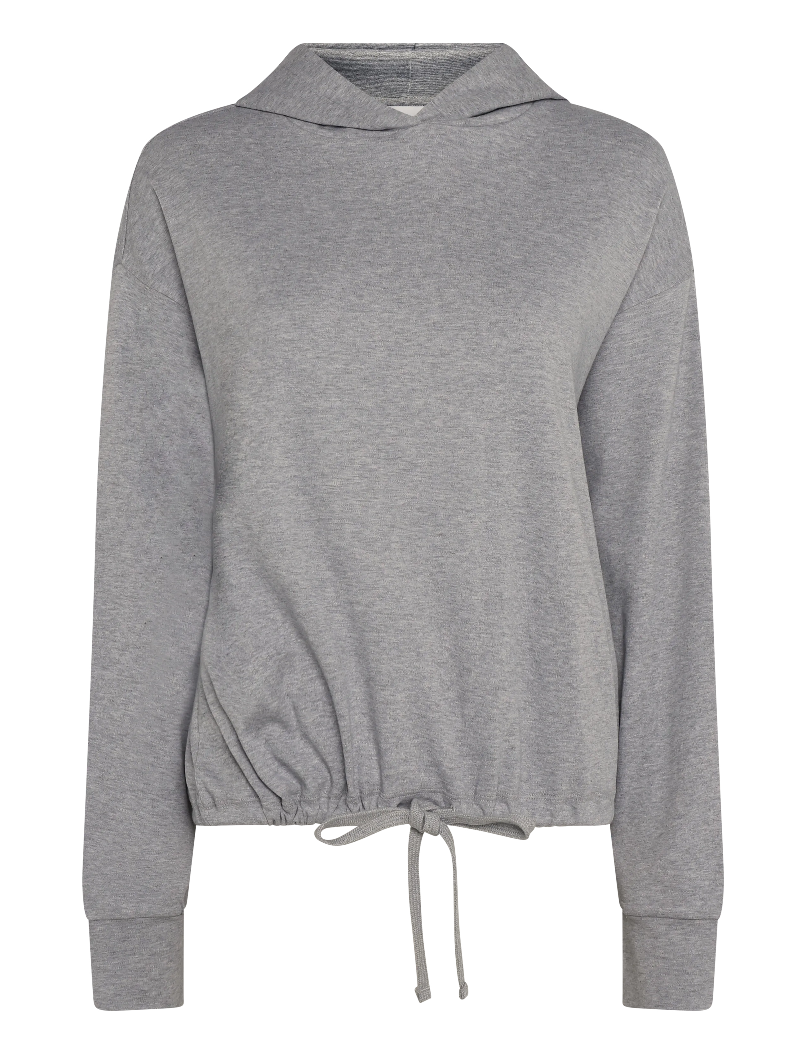 Organic Basics Reset Drawstring Hoodie - Kapuutsiga pusad - GREY MELANGE / grey