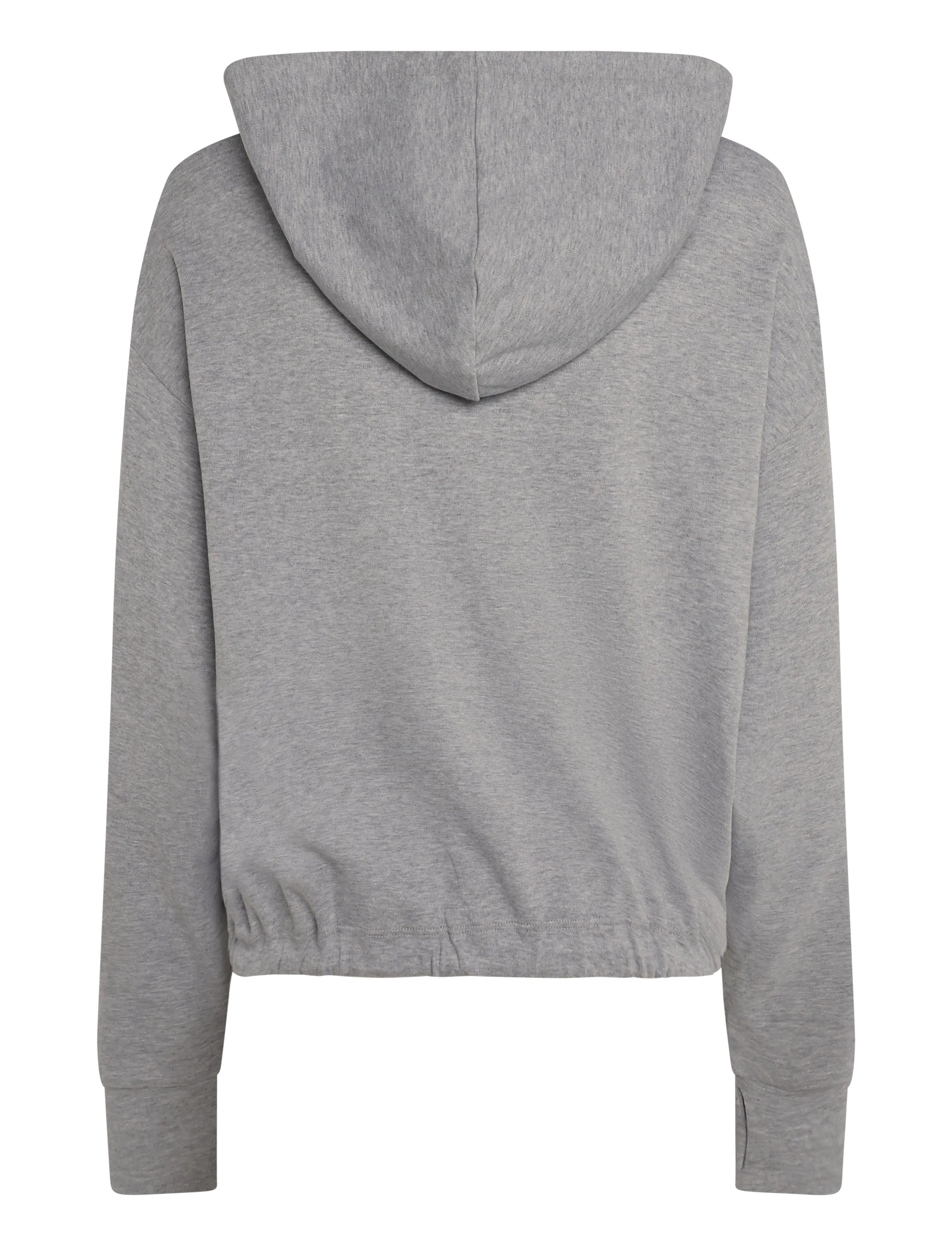 Organic Basics - Reset Drawstring Hoodie - kapuutsiga pusad - grey melange - 2