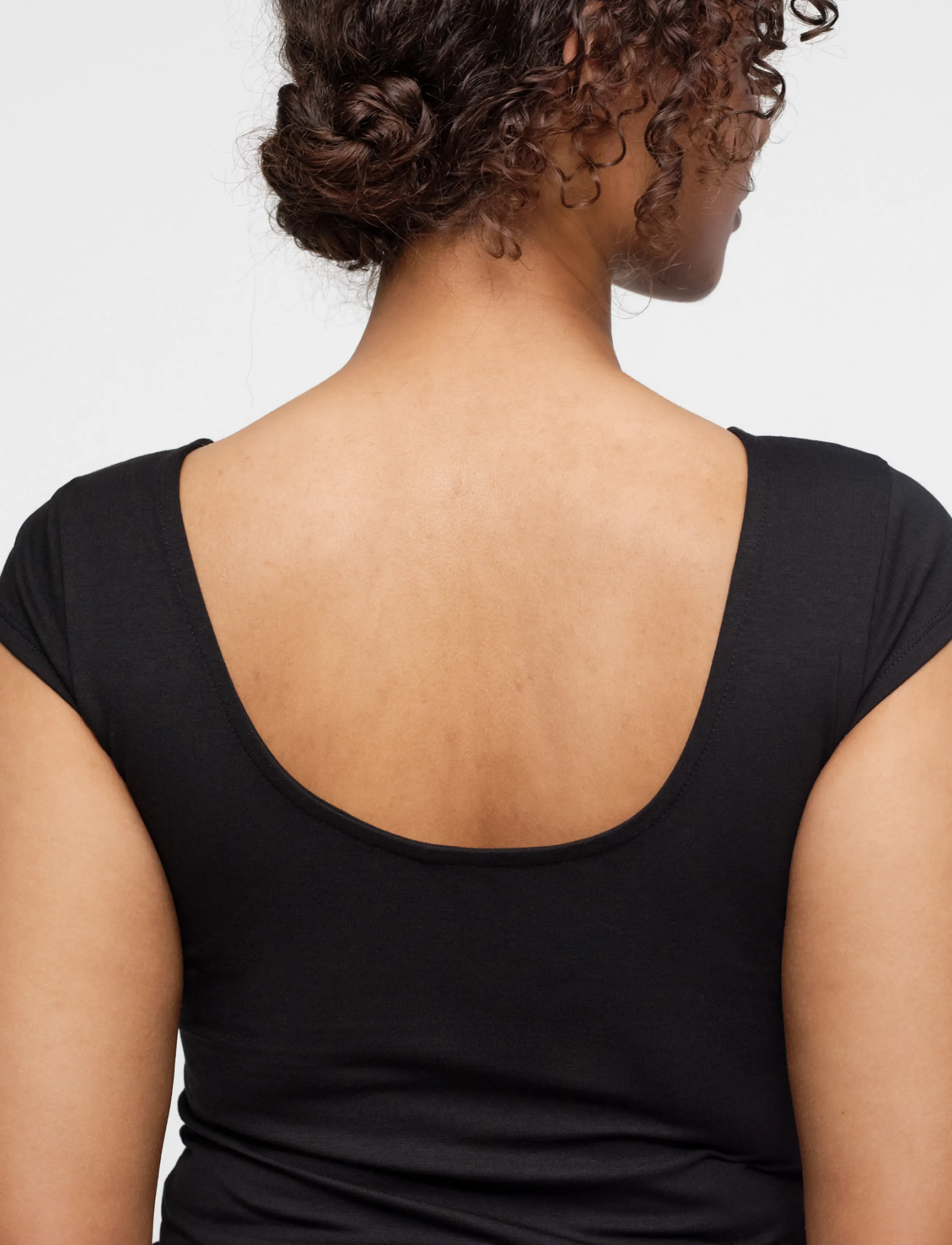 Organic Basics - Everyday Corset Top - Överdelar - black - 5