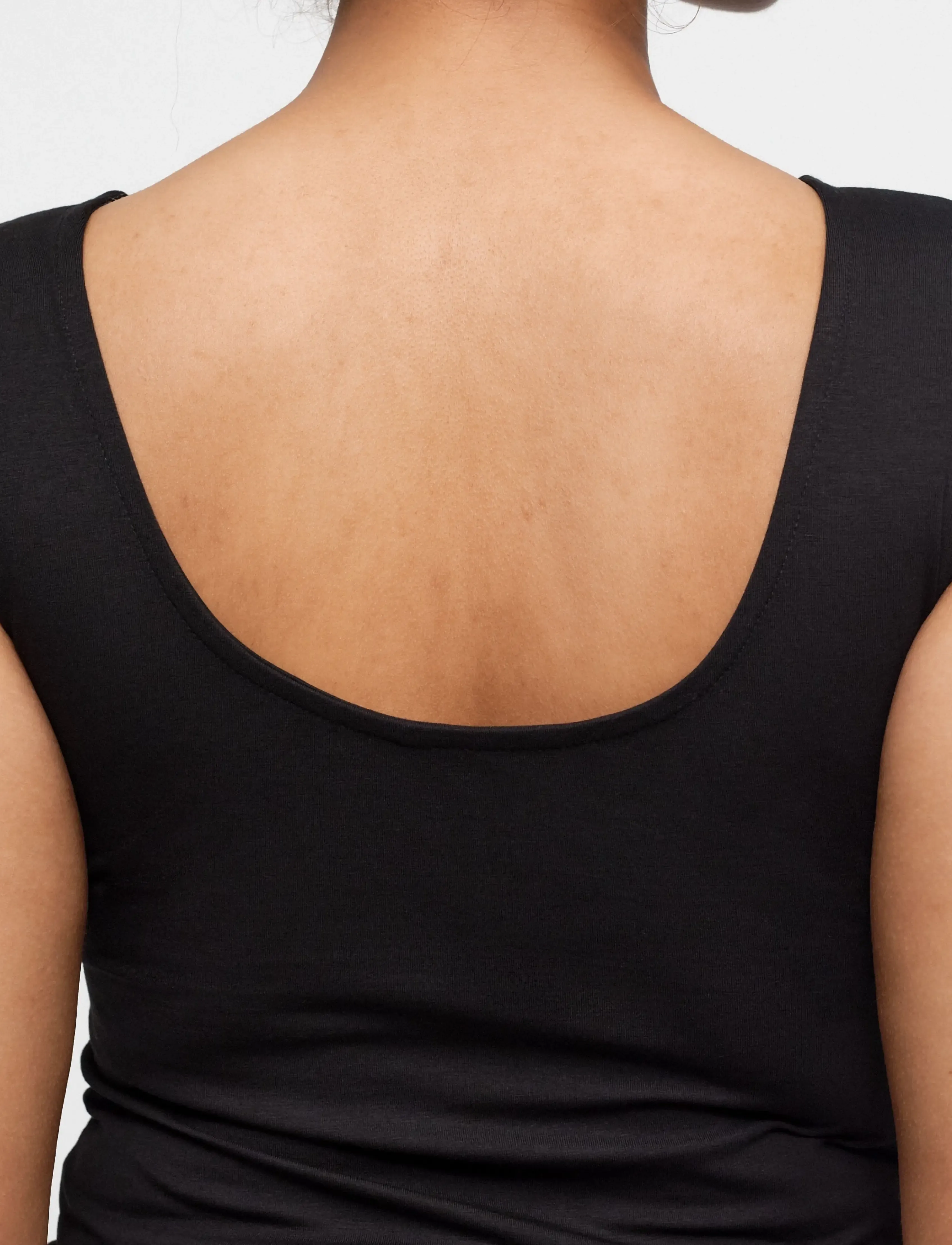 Organic Basics - Everyday Corset Top - Överdelar - black - 3